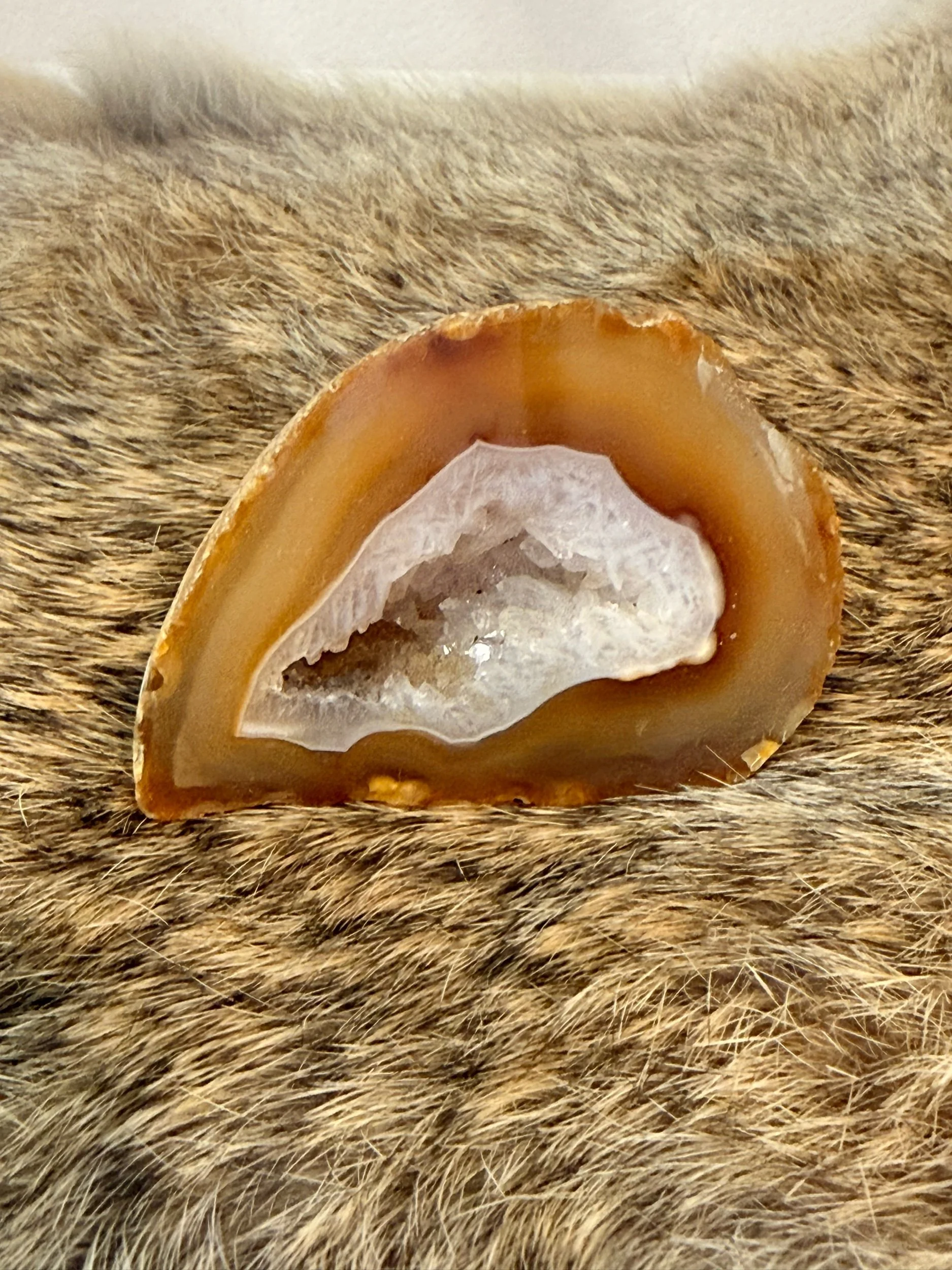 Agate Druzy Geode