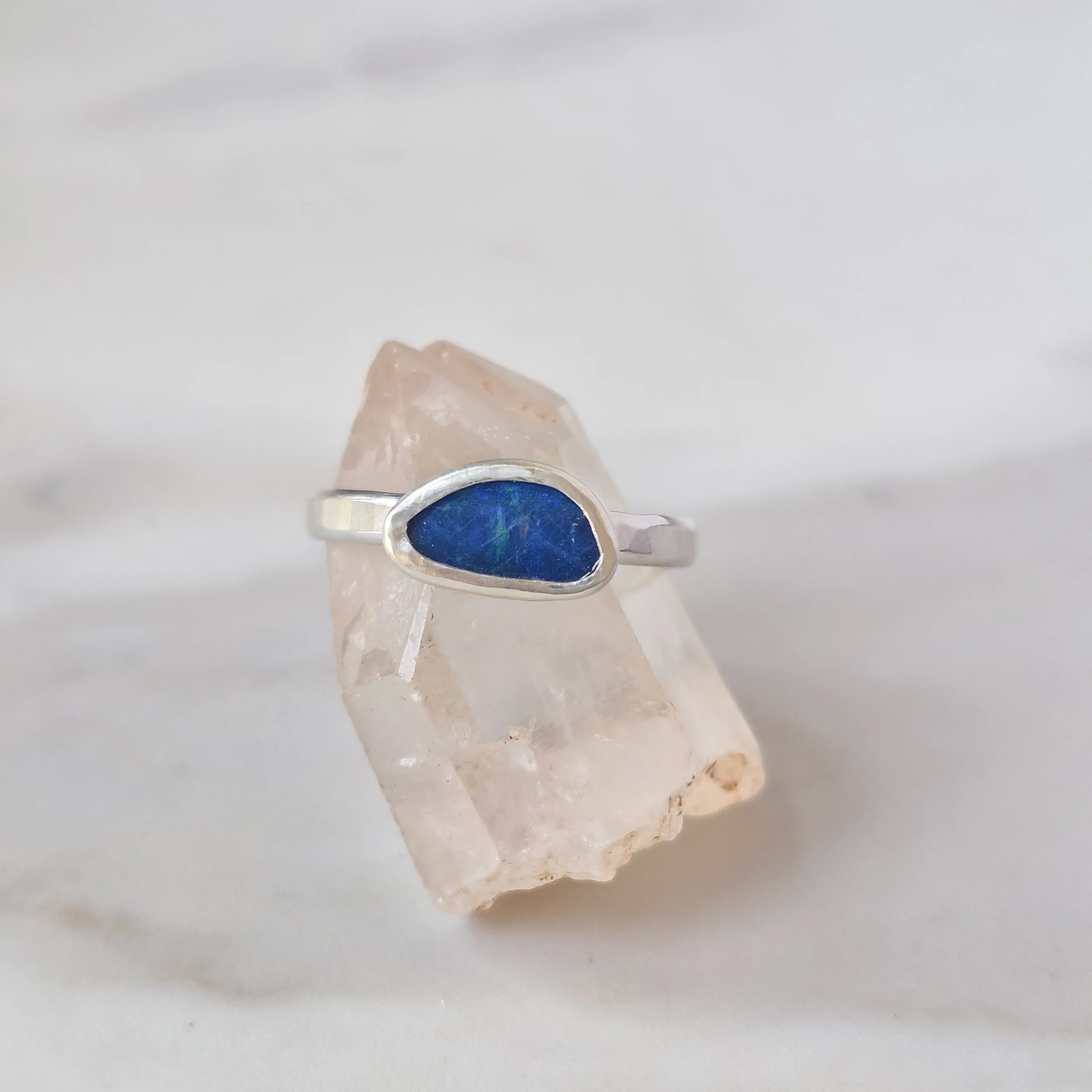 Nightfall Australian Opal Ring