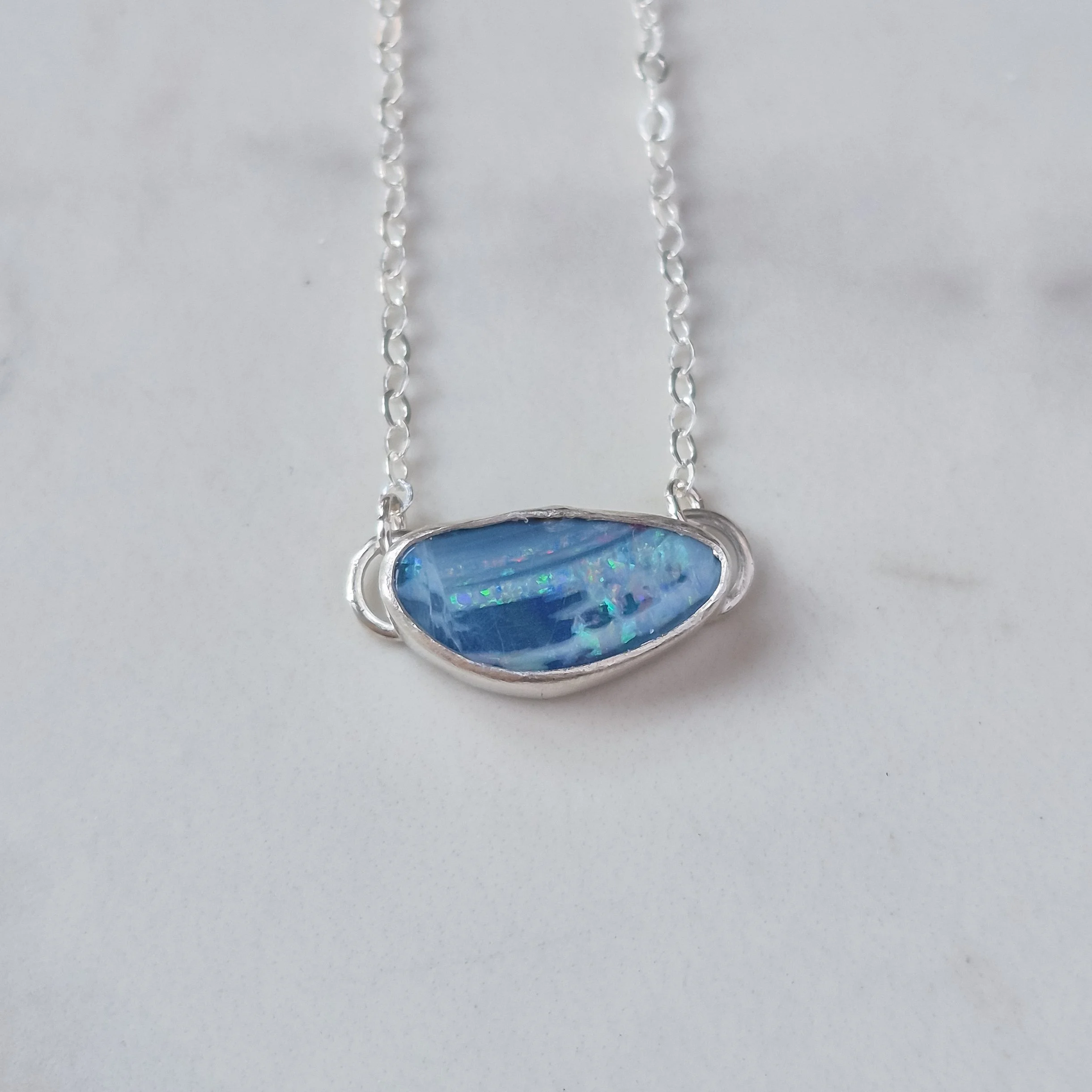 Nimbus Australian Opal Necklace