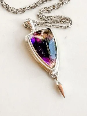 Halo Amethyst Phantom Necklace