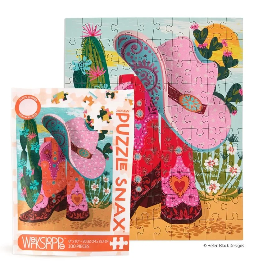 Cowgirl Essentials 100 Piece Puzzle