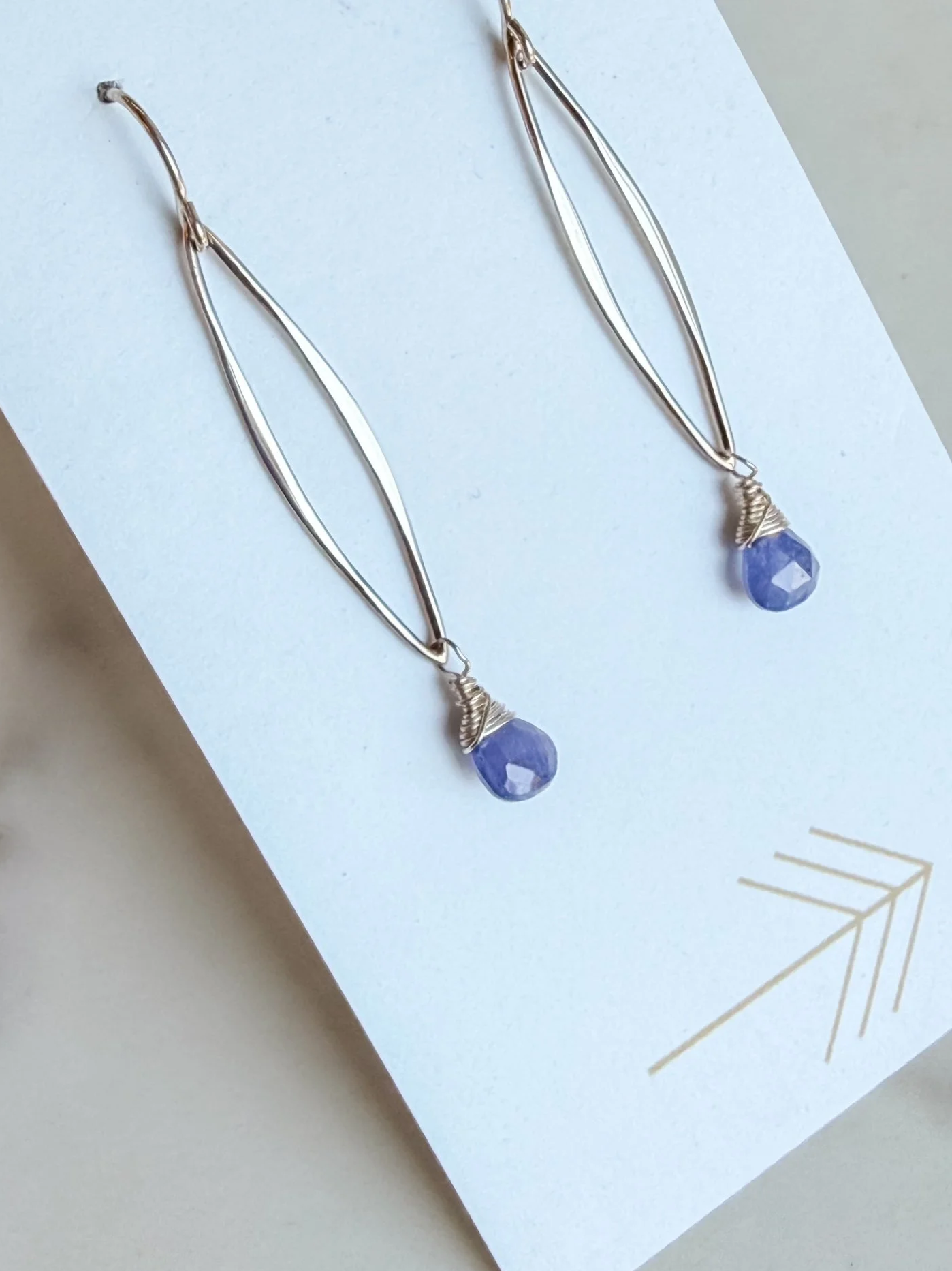 Skinny Marquis Earrings