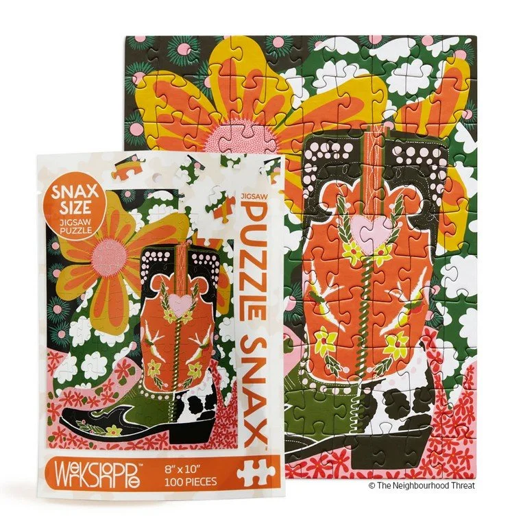 Fancy Boots 100 Piece Puzzle