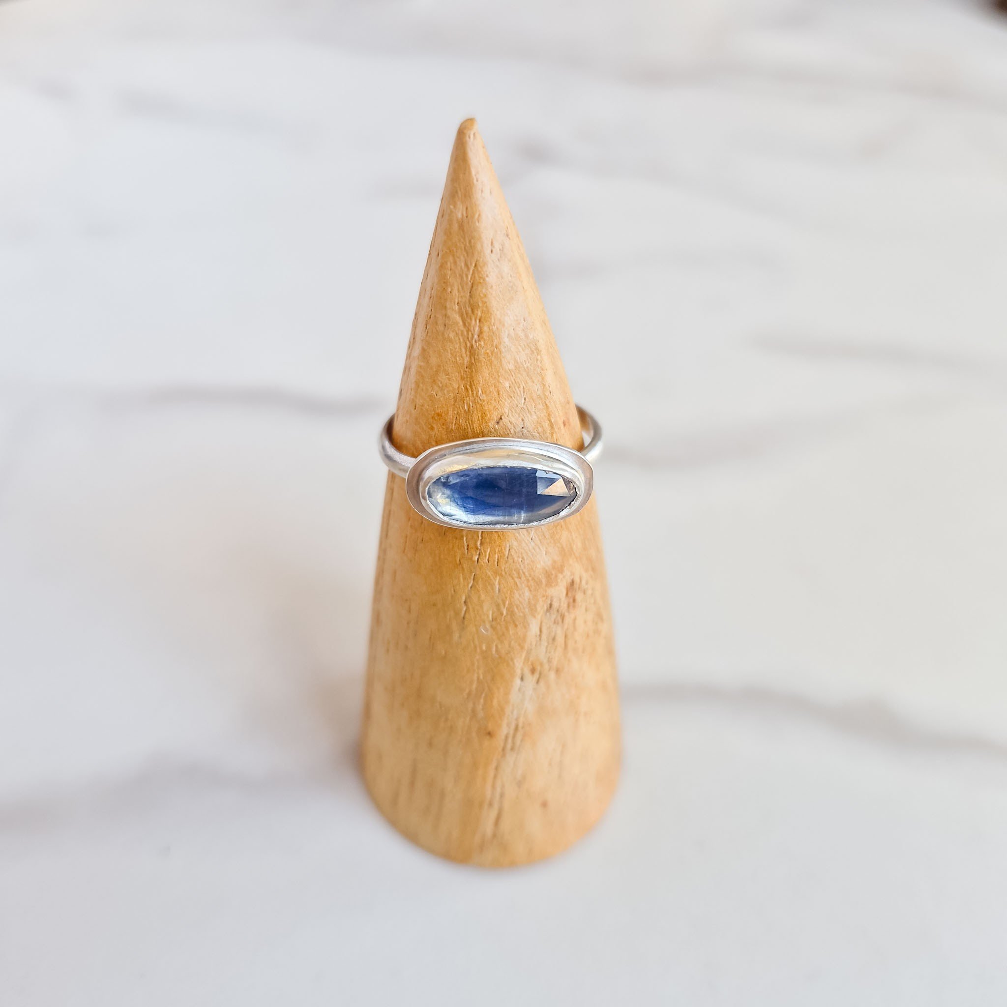 Blue Kyanite Ring
