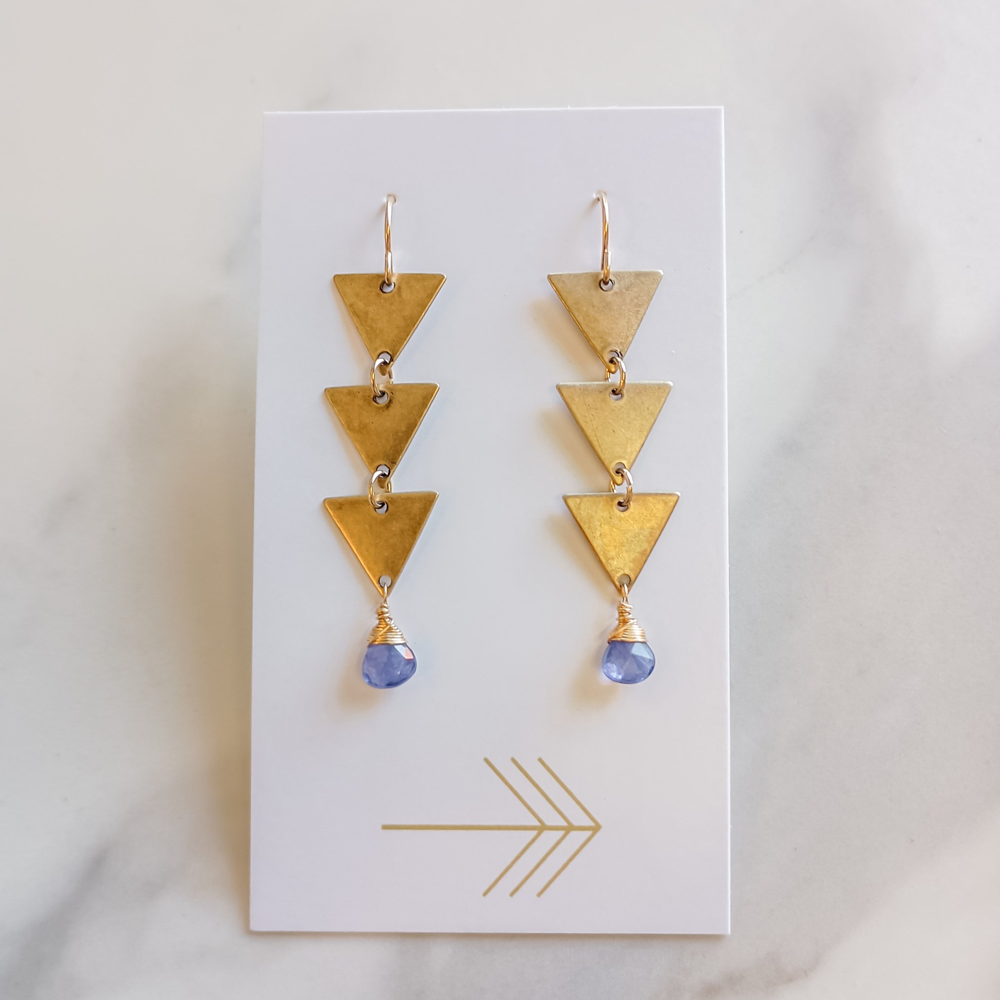 tanzanite-gemstone-triple-triangle-earrings-brass-gold-1.jpg