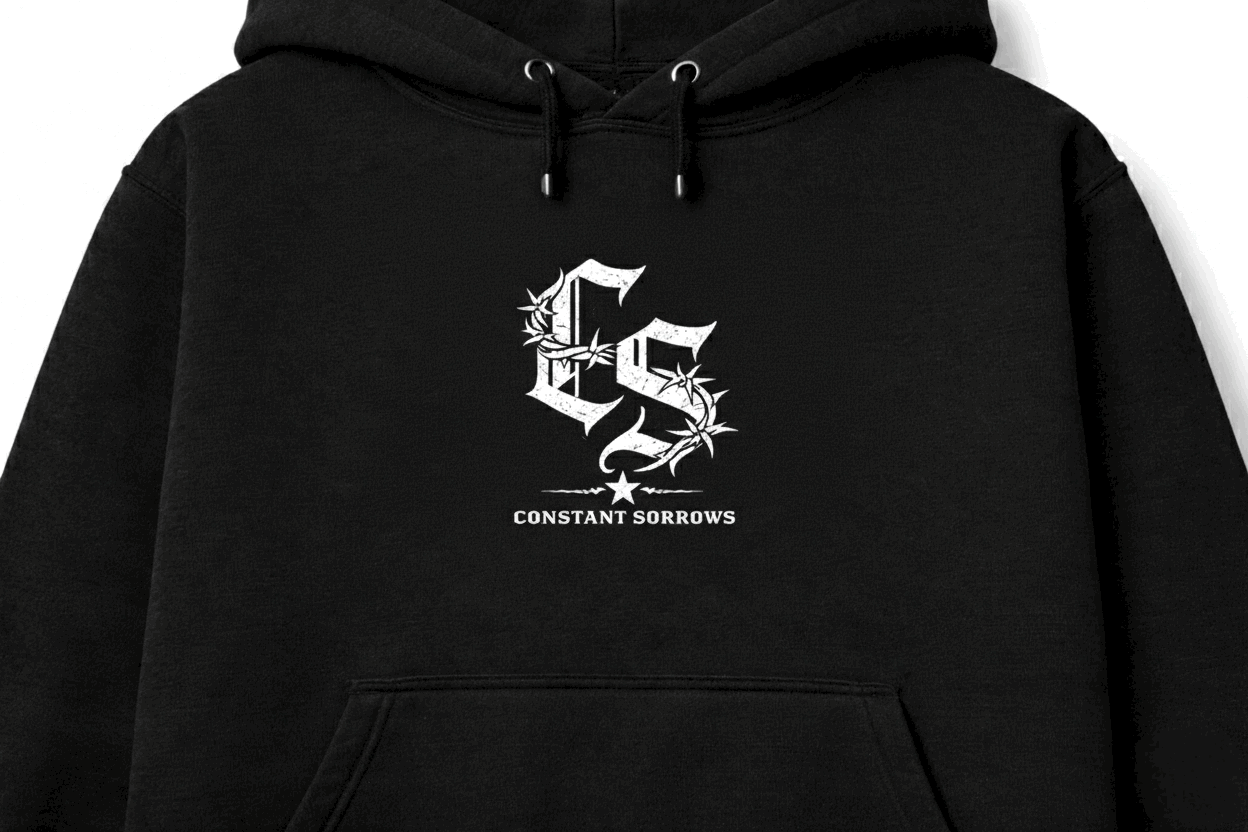 'Constant Sorrows' Thorn Hoodie