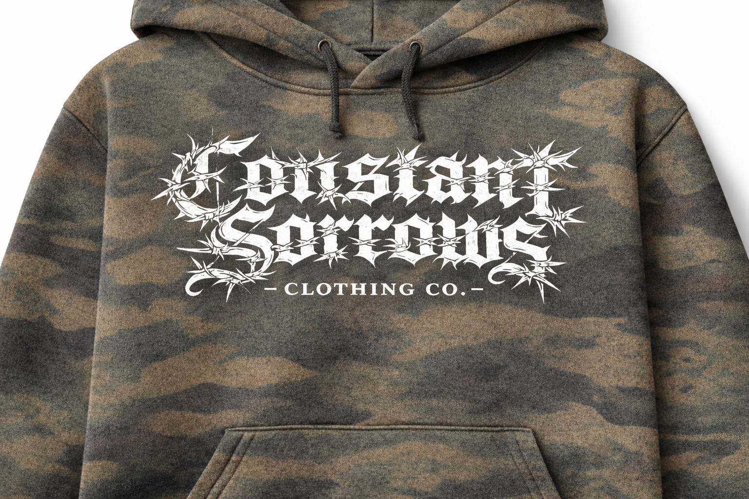 Constant Sorrows Camo Hoodie
