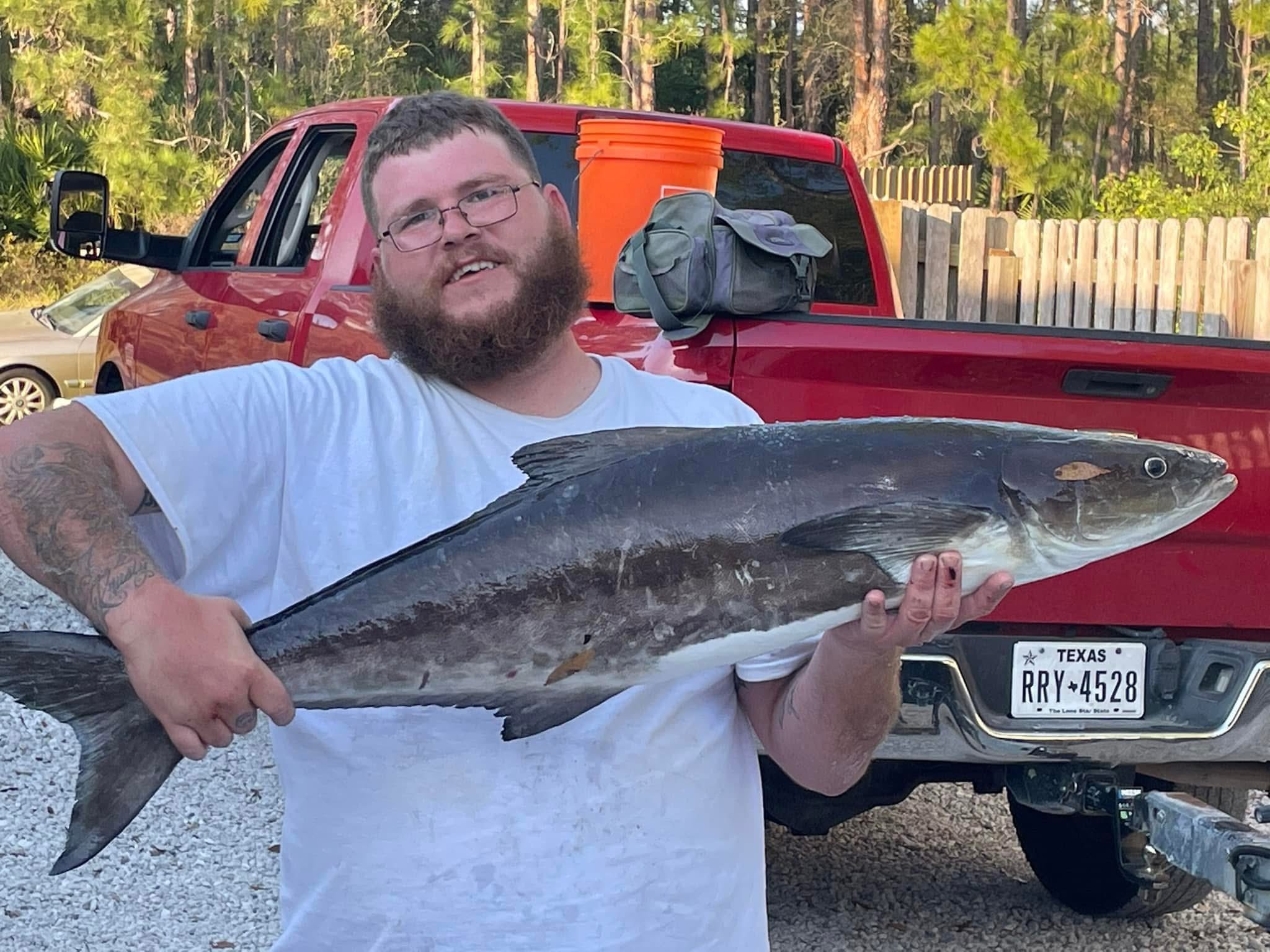 Cobia fishing aboard Naut Girl out of Sebastian Inlet Florida