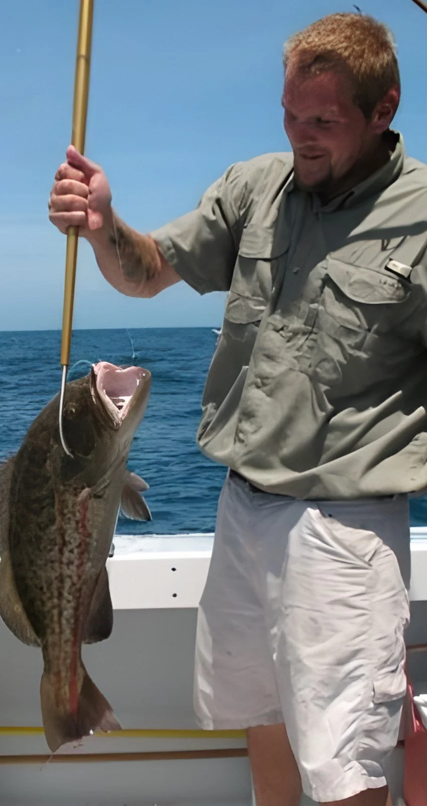 Keeper gag grouper on 8 Hour trip