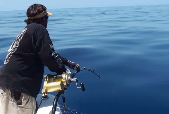 Swordfishing getting the big girl up from the depths