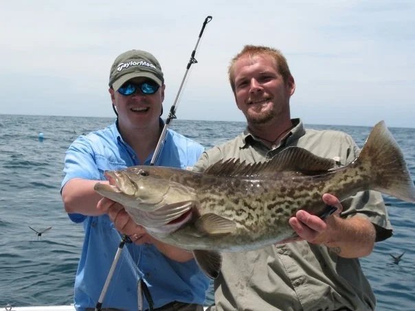 Grouper fishing Sebastian Inlet Florida Nauti Girl Sportfishing Charters Florida Captain Scott Wigal