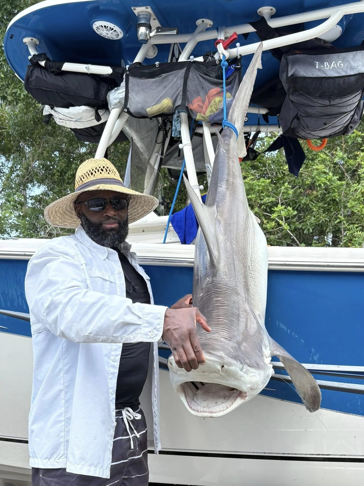 9 Hour BIG Shark Fishing Safari 1-3 people