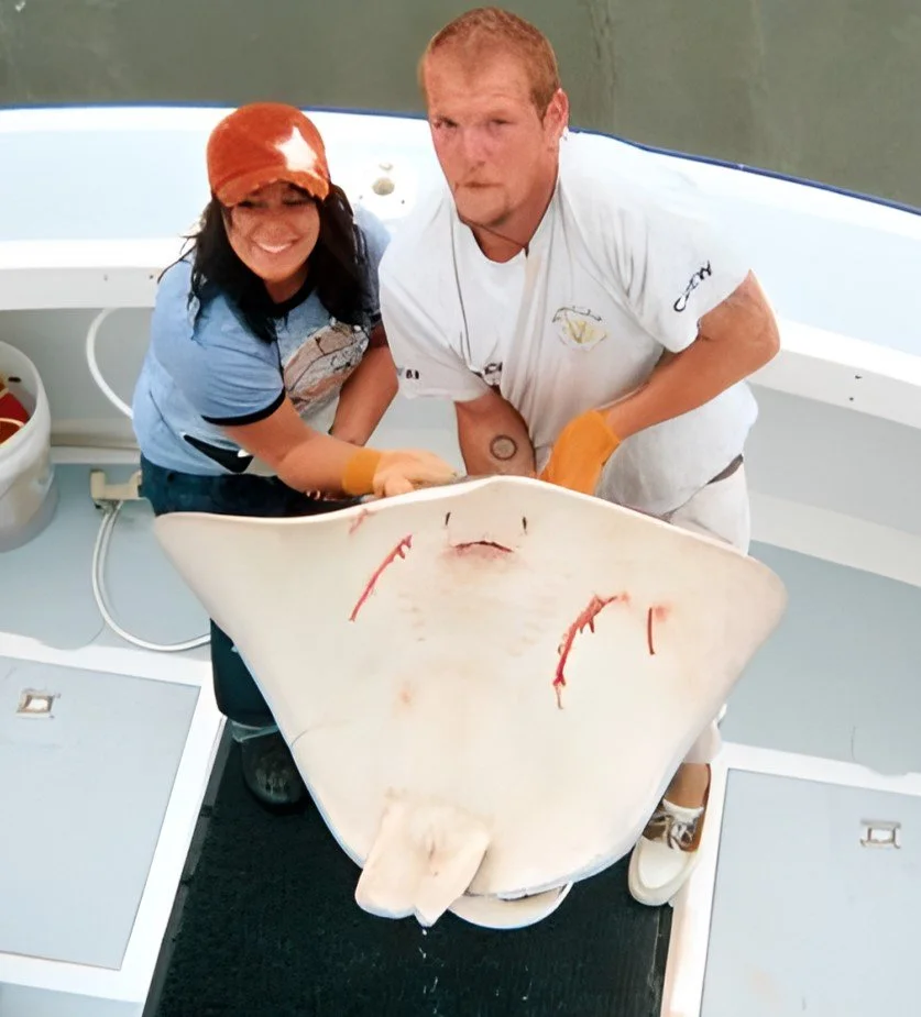 Inshore 87# ray we released