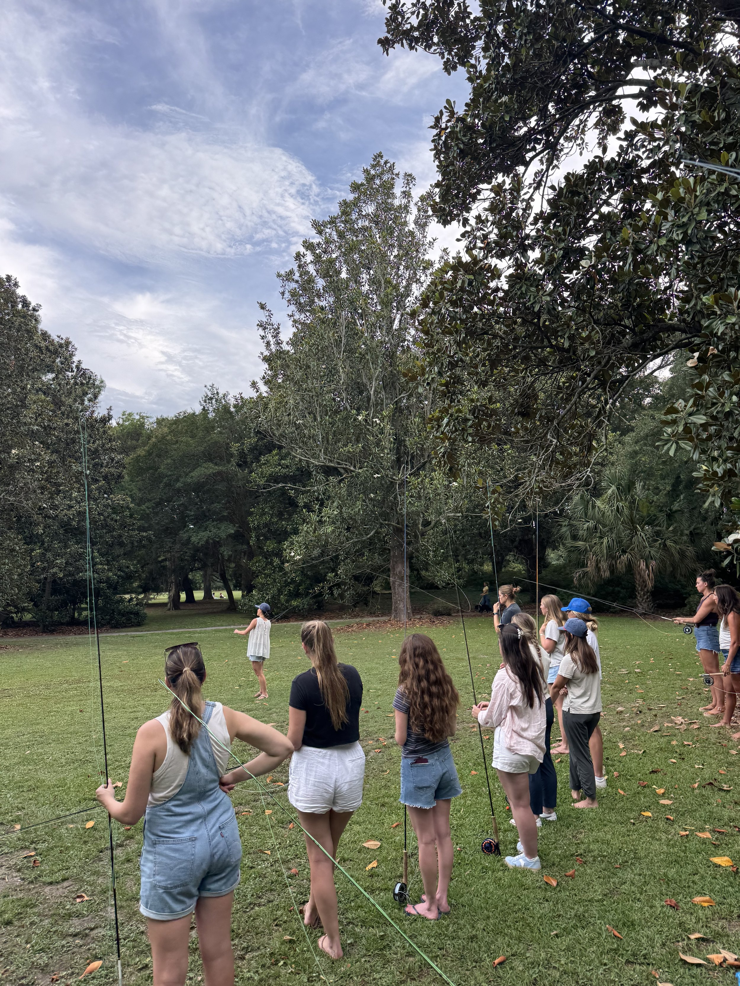 Casting Workshop with Anna McAlister and Capt. Kelsey Dick at Hampton Park 6.17.26