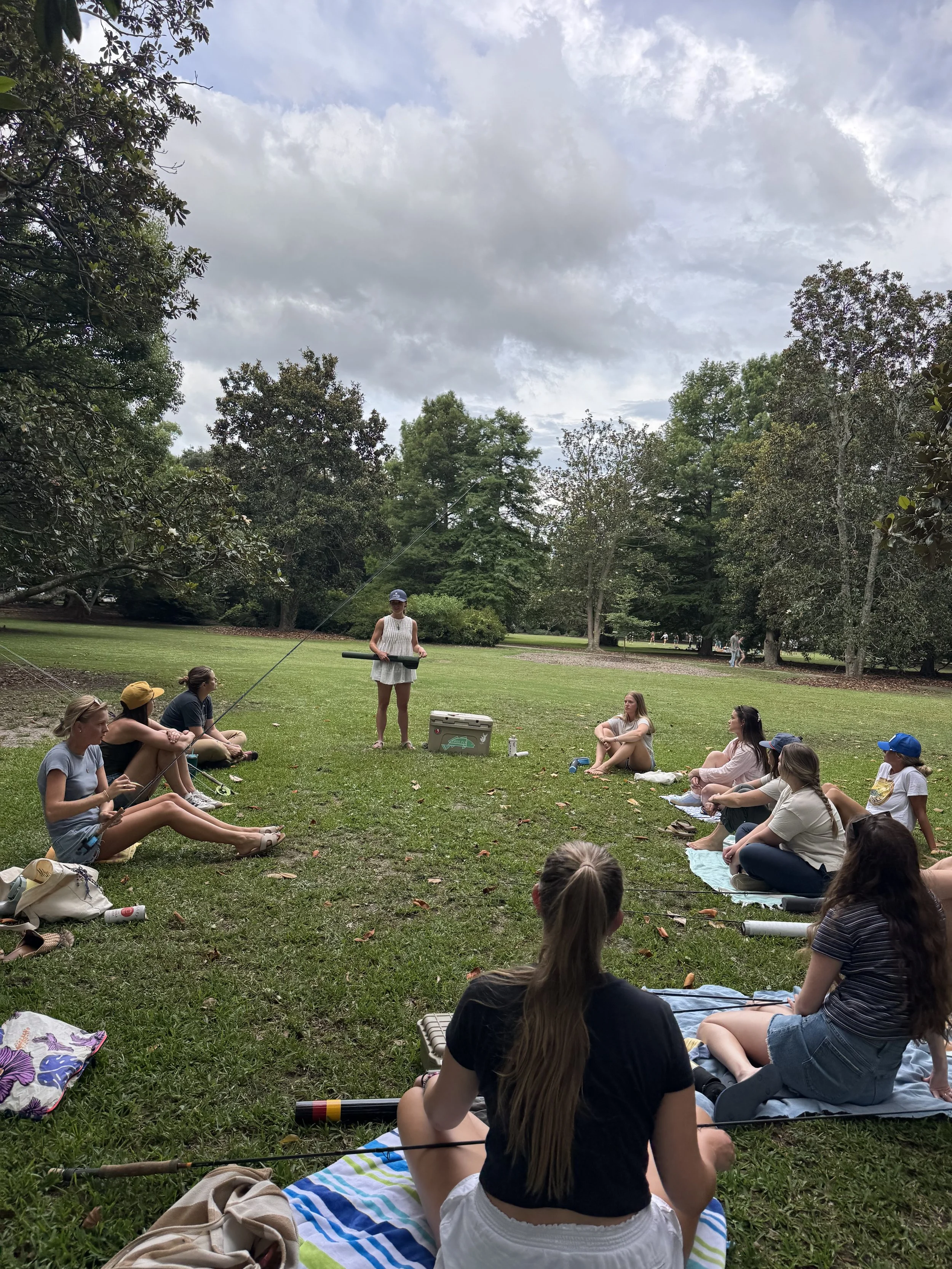 Casting Workshop with Anna McAlister and Capt. Kelsey Dick at Hampton Park 6.17.26