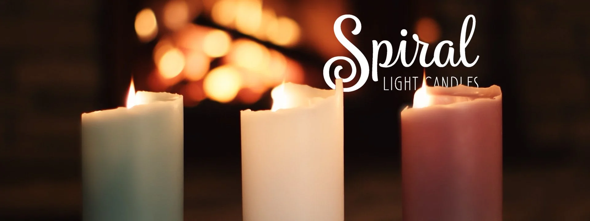 Spiral Light Candles