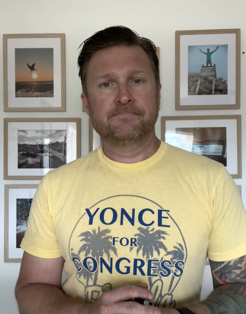 Eric Yonce calls to abolish ICE