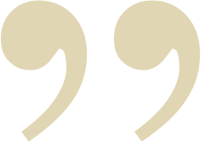 beige left ending quote