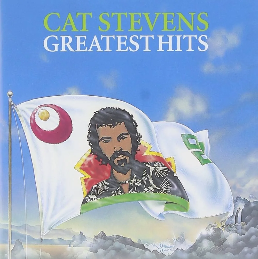 Poster of a man with long curly hair and a beard, wearing an orange hoodie, with the word "CAT" and the phrase "On the Road to Find Out" written on it.