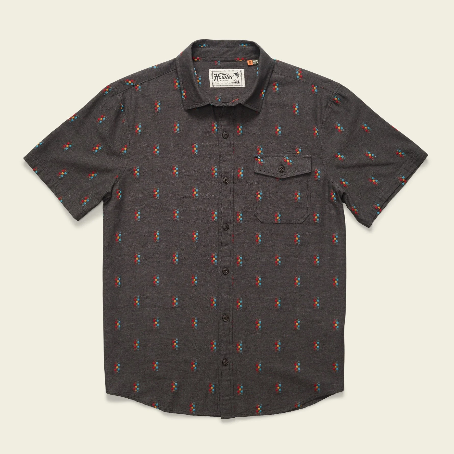 Dobby SS Snap Shirt