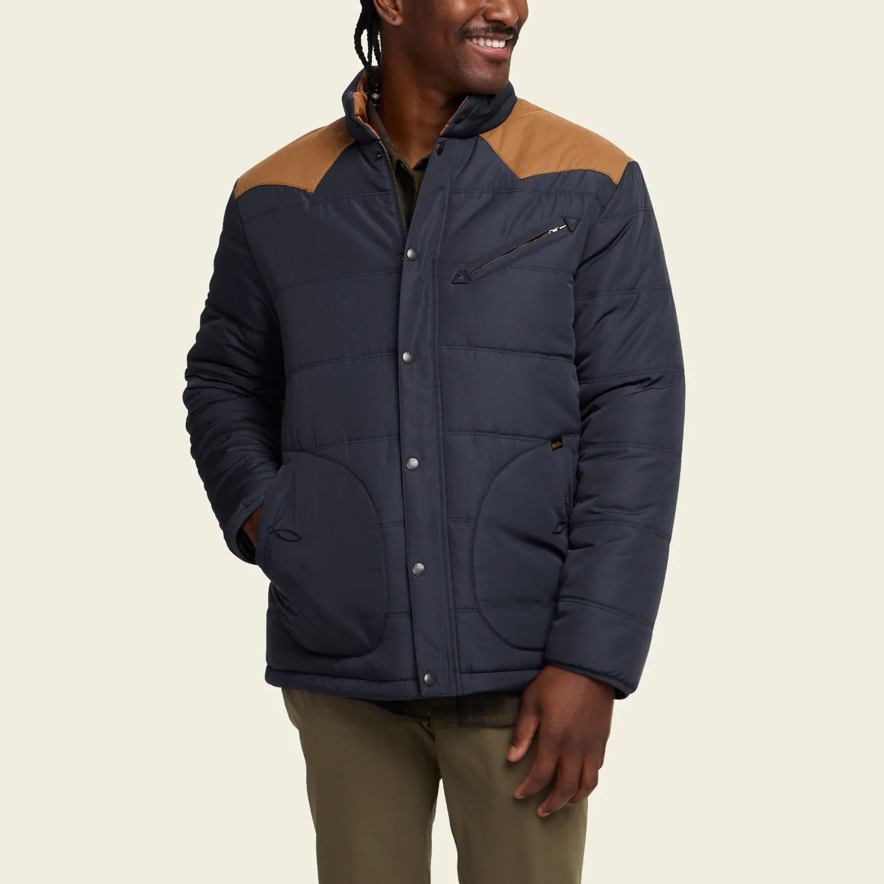 Filled Outerwear with Western Yoke