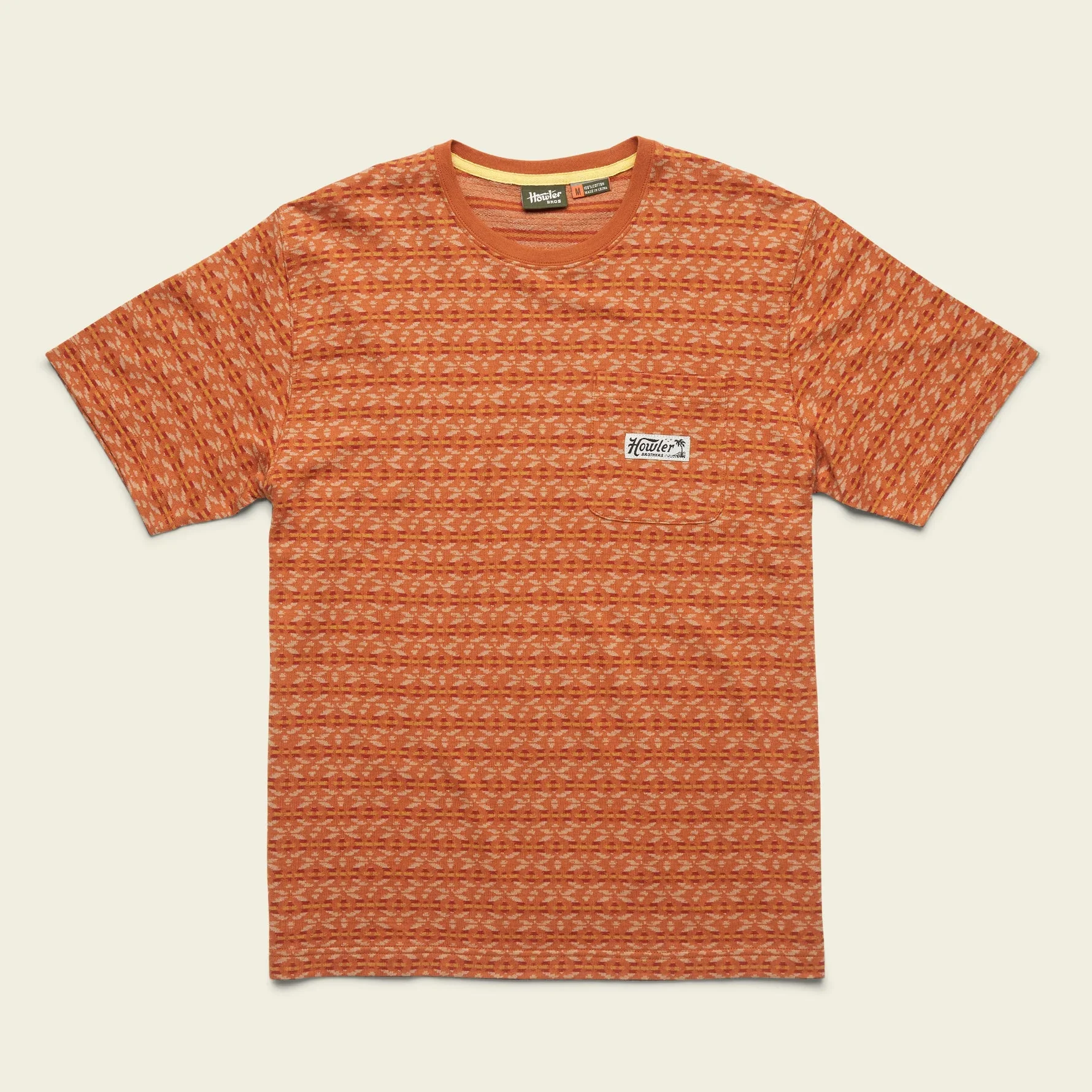 Jacquard Knit Tee