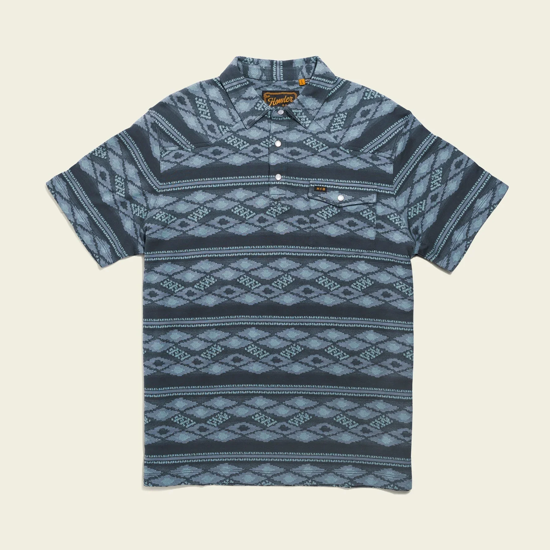 Jacquard Knit Polo