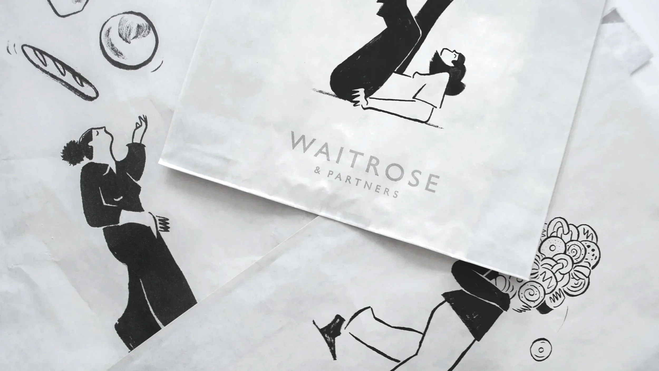 Waitrose Bakery Illustrations