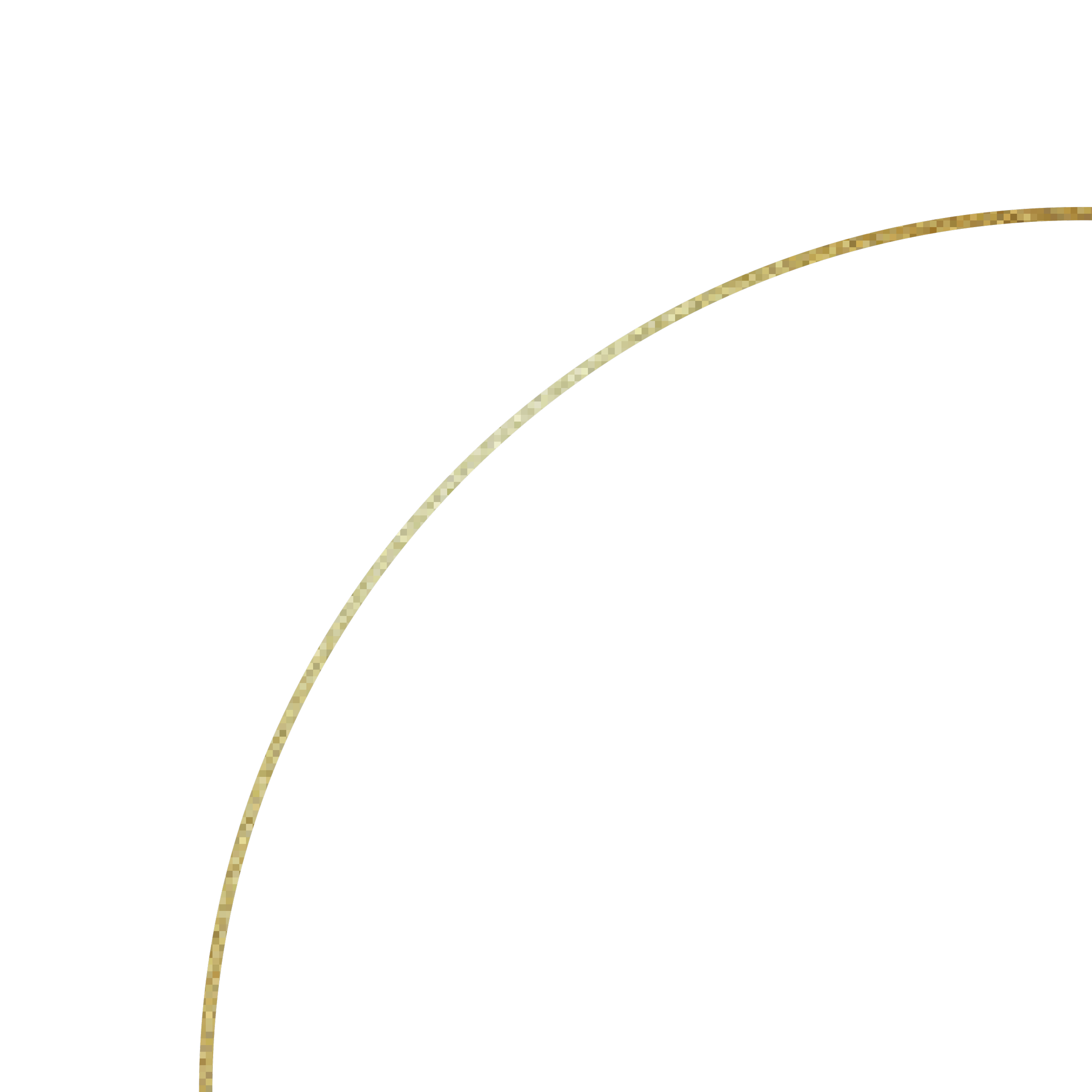 Close-up of a shiny, black and gold object with bright blue inner sections, possibly a part of a device or machinery.