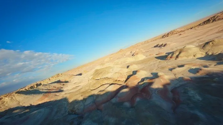 Clips from the Bentonite Hills. 🏜️