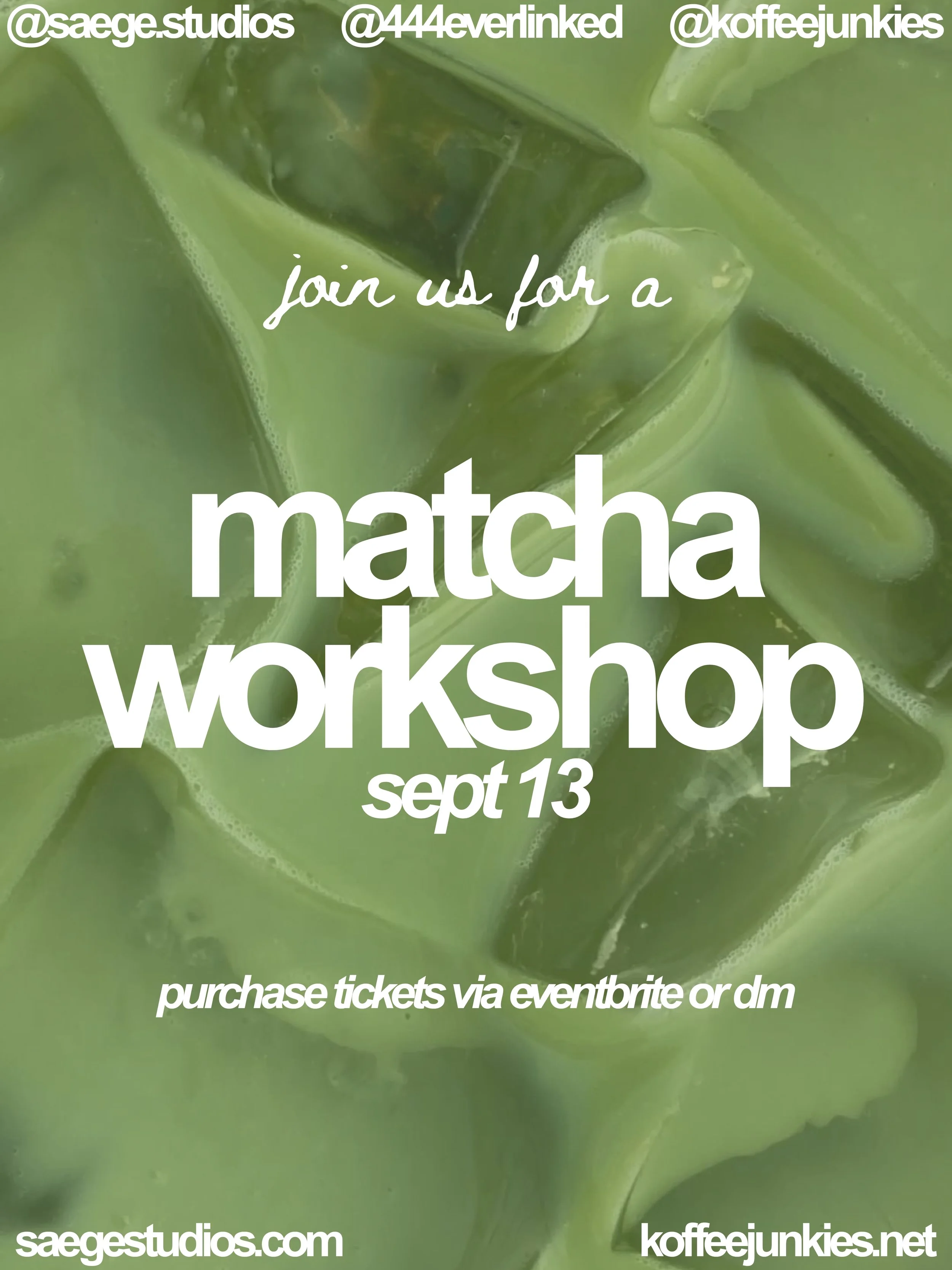 Matcha Workshop