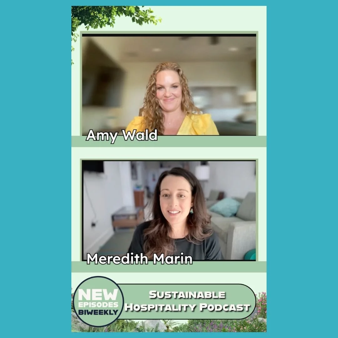 Our CEO Meredith Marin Shares Vegan Hospitality Strategies on the Sustainable Hospitality Podcast