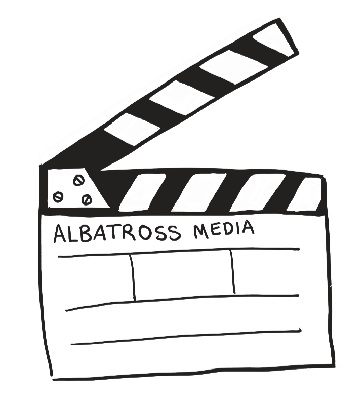 Drawing of movie clicker