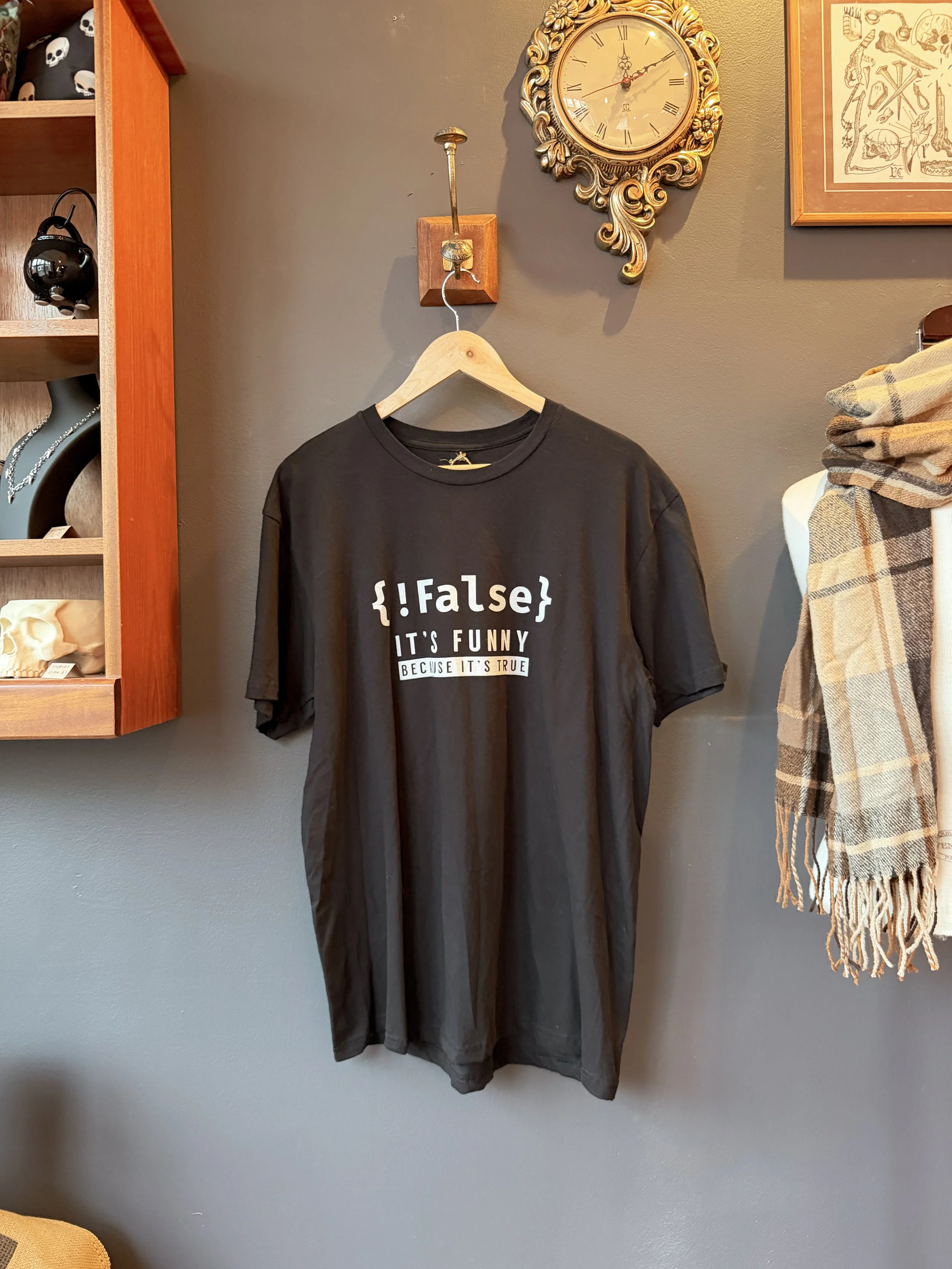 Black Graphic Oversized T-Shirt