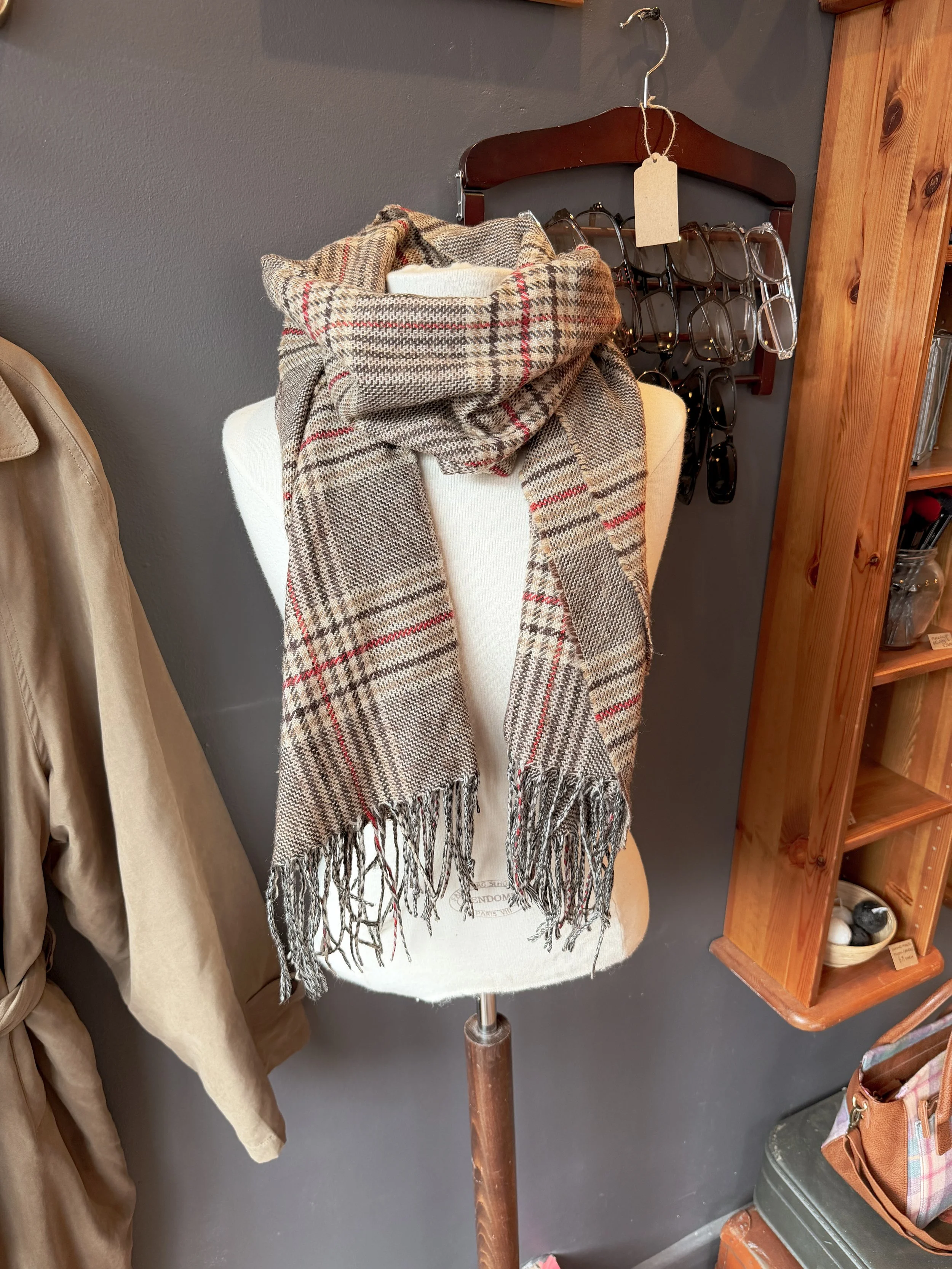 Burberry Style Scarf