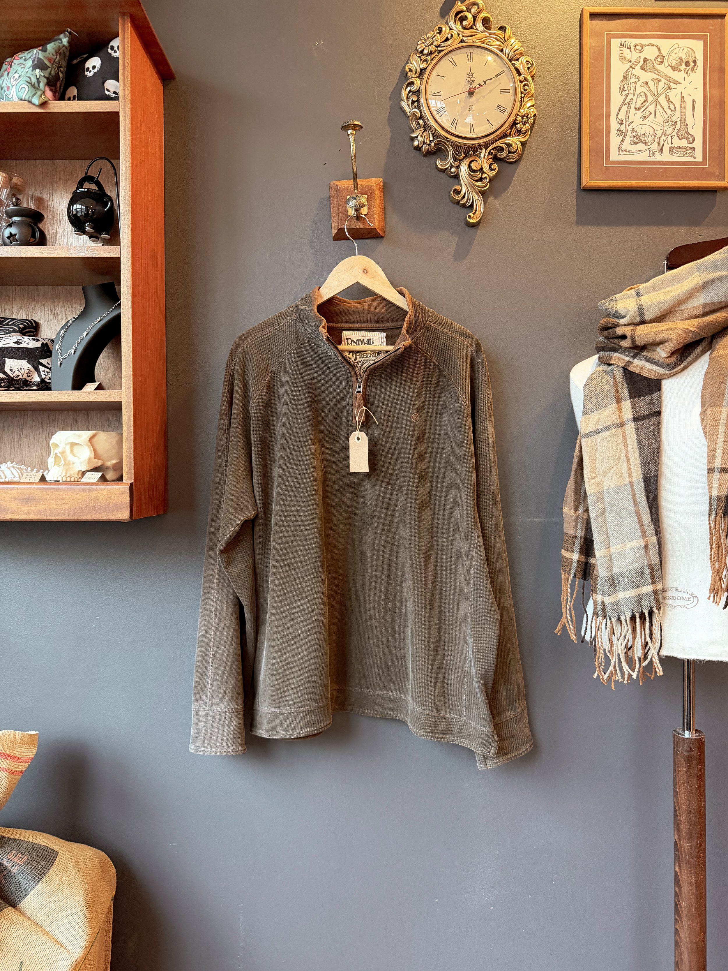 ANIMAL 3/4 ZIP JUMPER