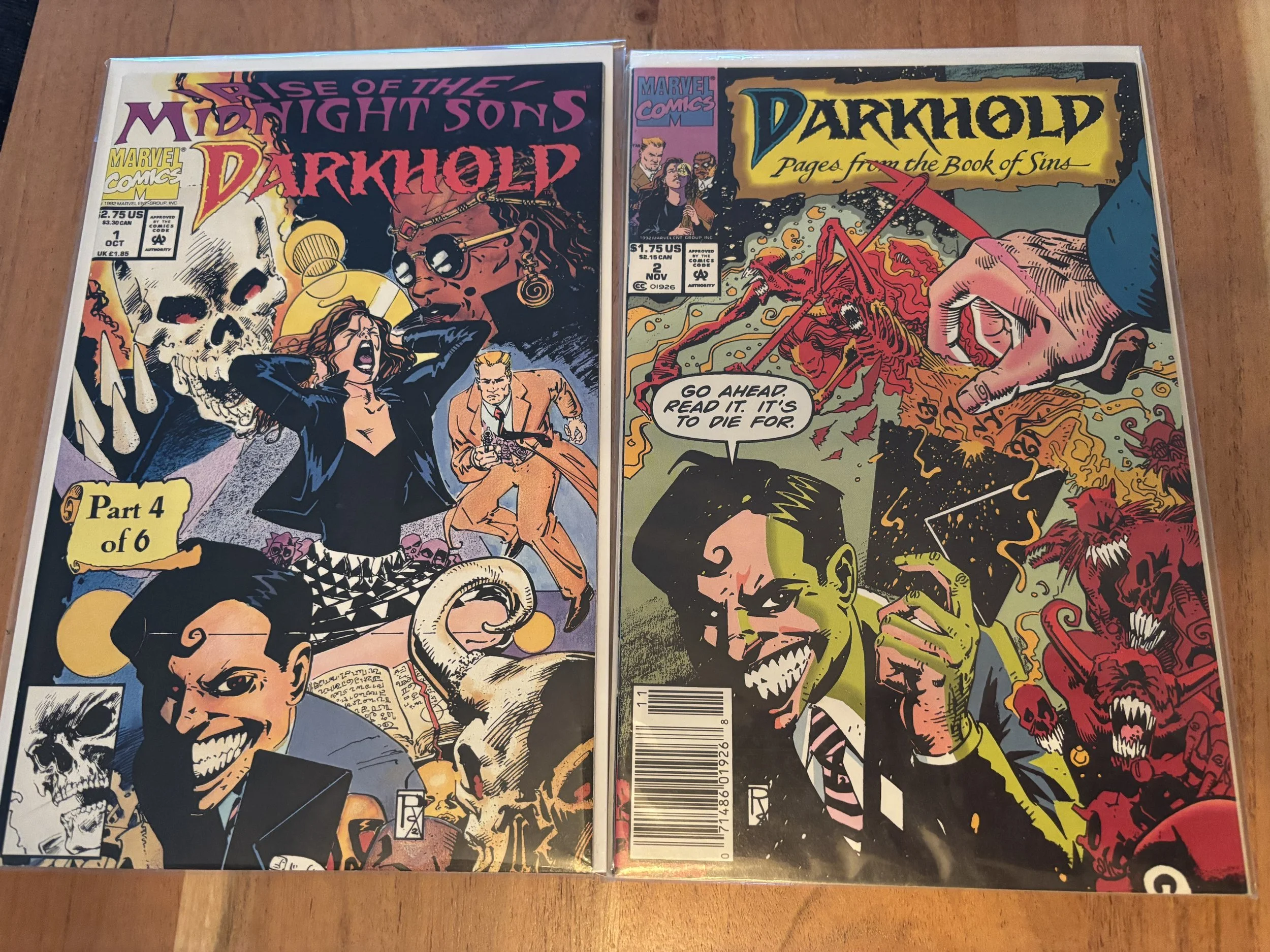 Darkhold: Pages from the Book of Sins (1992) — Issues #1–5 | Near Mint Set