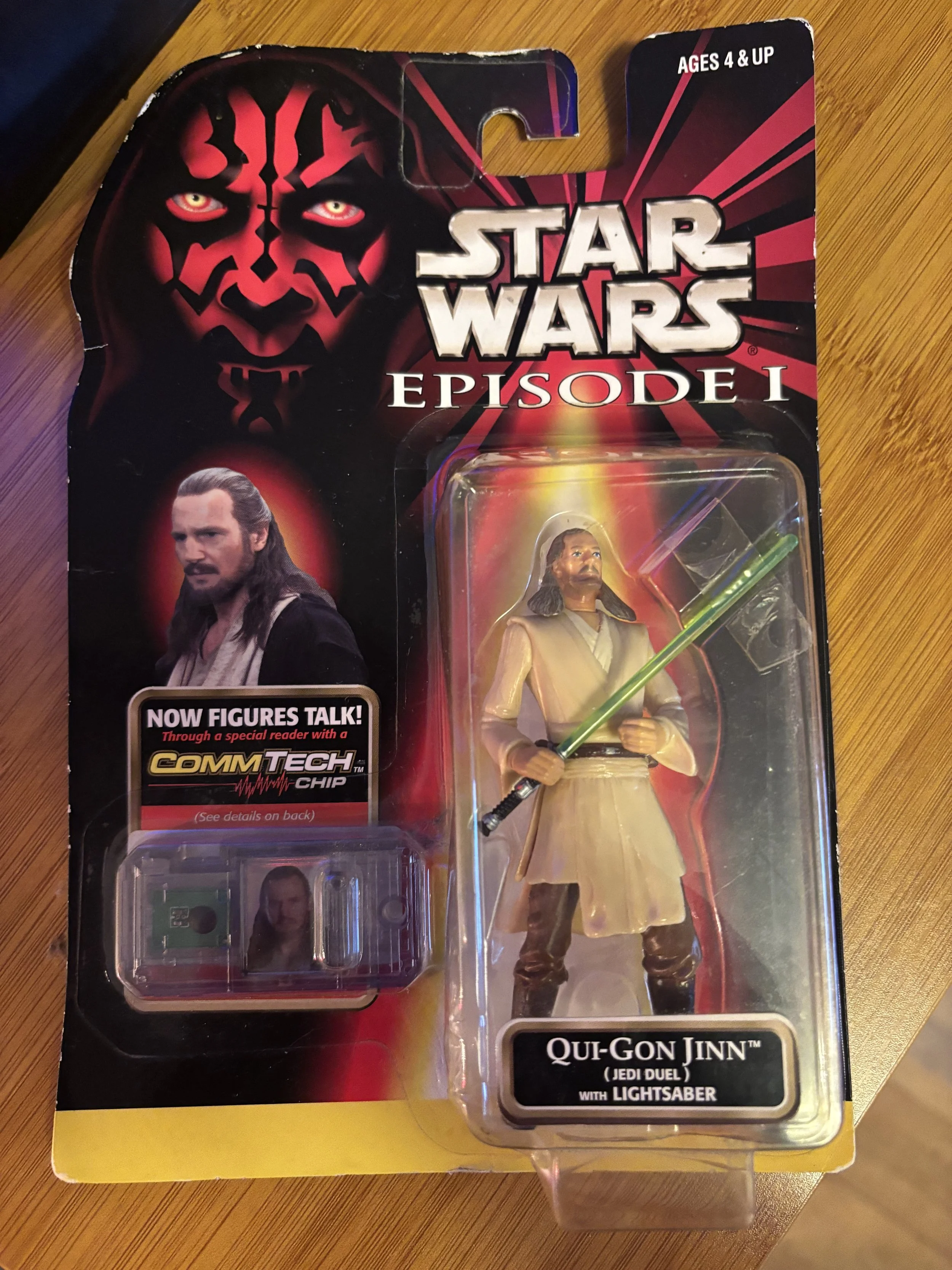 Qui‑Gon Jinn (Jedi Duel) Action Figure (1998)