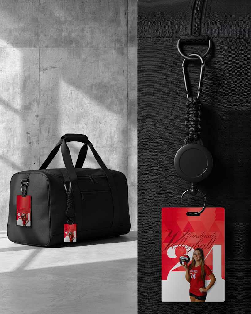 Cardinals Volleyball Smart Bag Tag