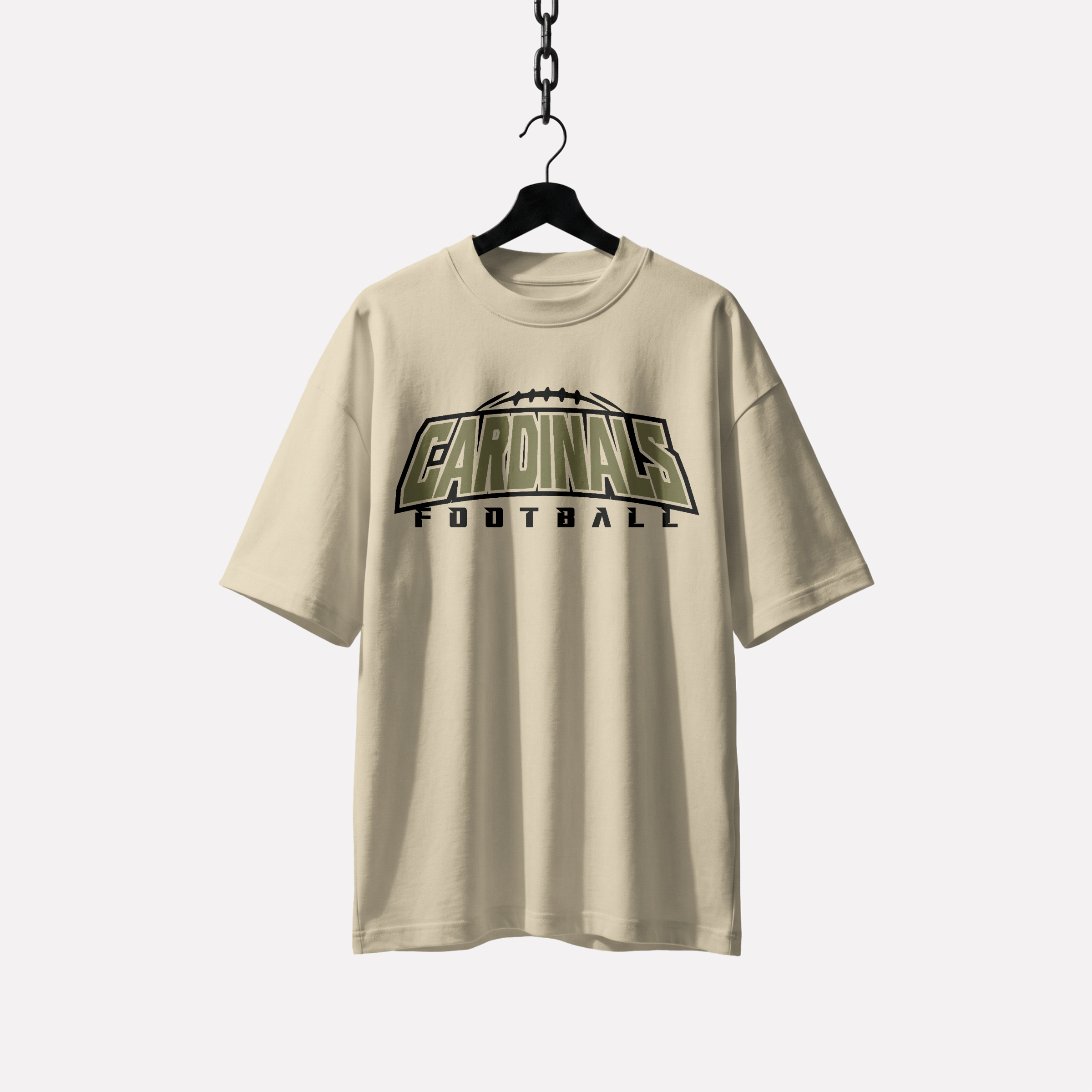 Salute to Service Junior Football Cardinals Adult T-Shirt