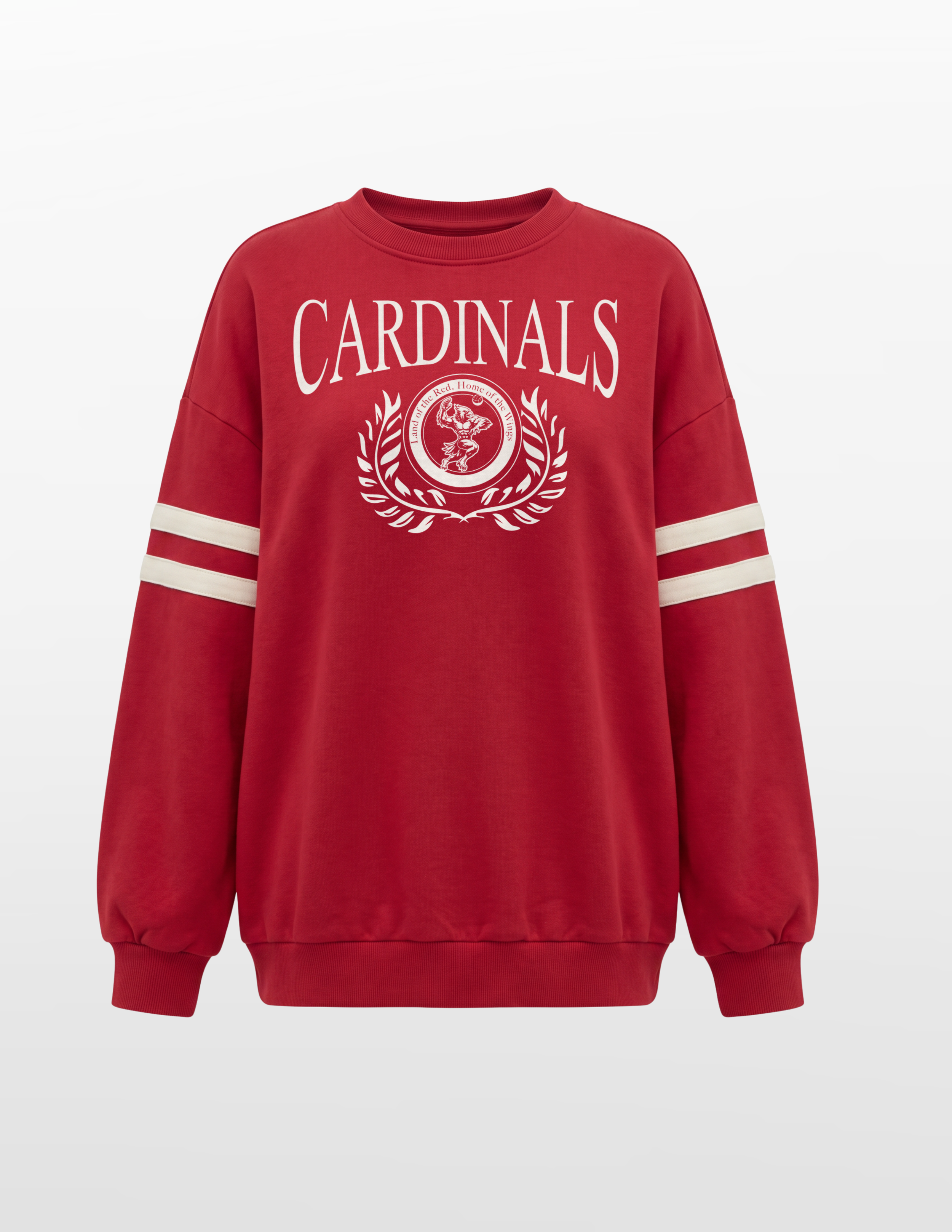 Multi-Position Volleyball Laurel Wreath Crewneck