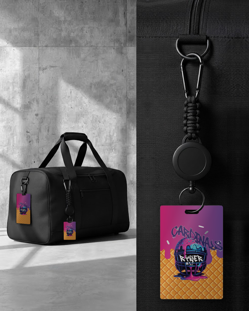 Football Drip Smart Bag Tags