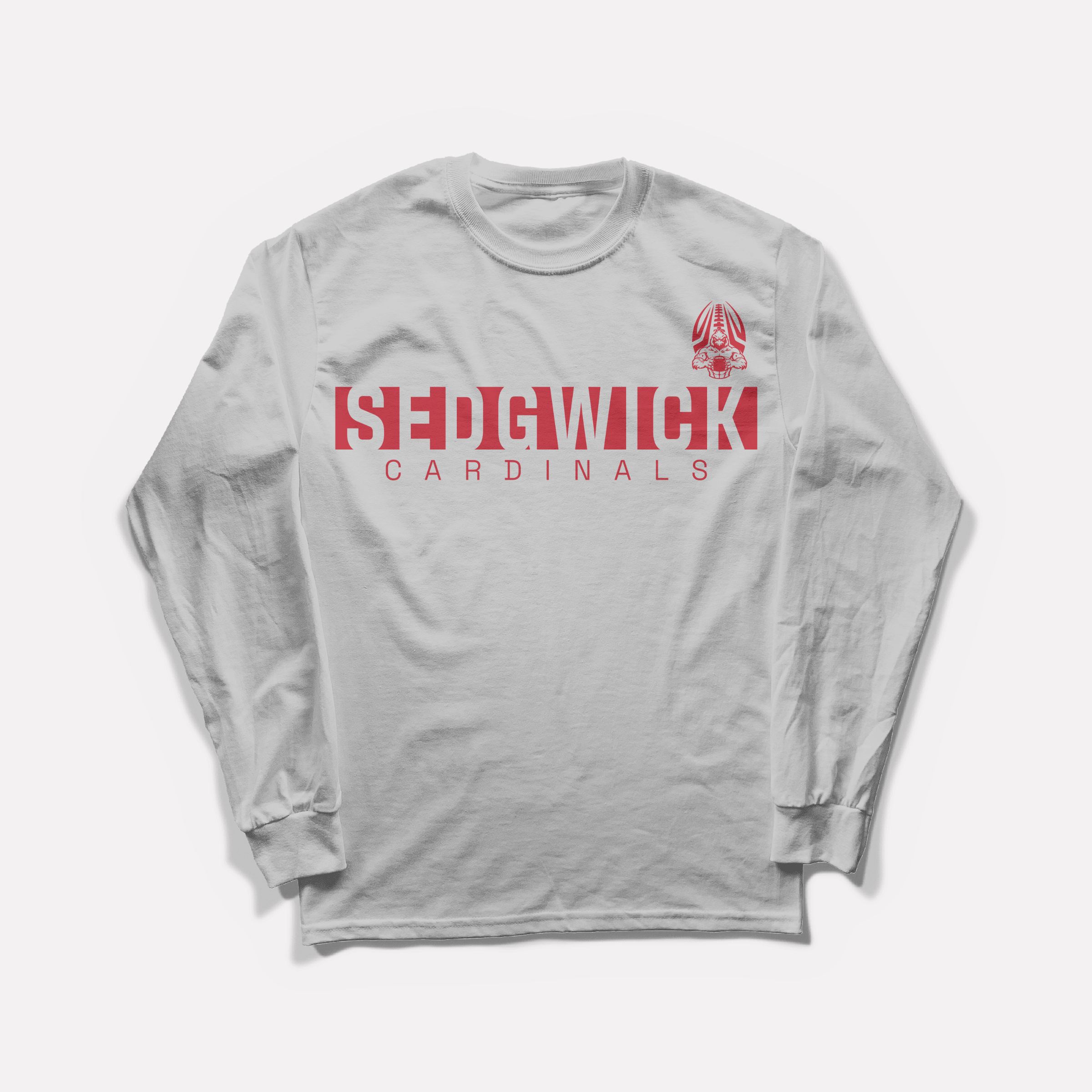 Sedgwick Negative Letters Long Sleeve Shirt