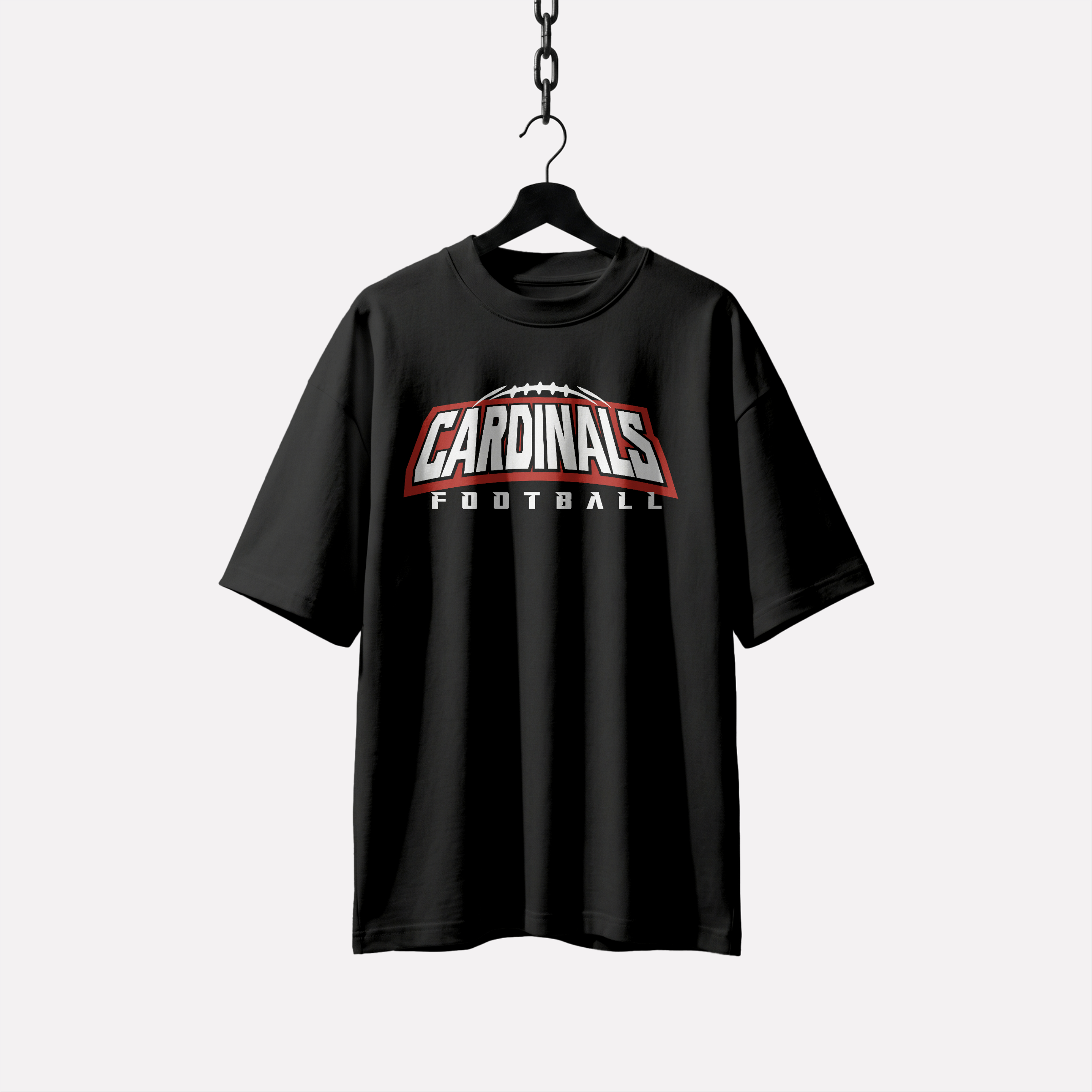 Junior Football Cardinals Adult T-Shirt