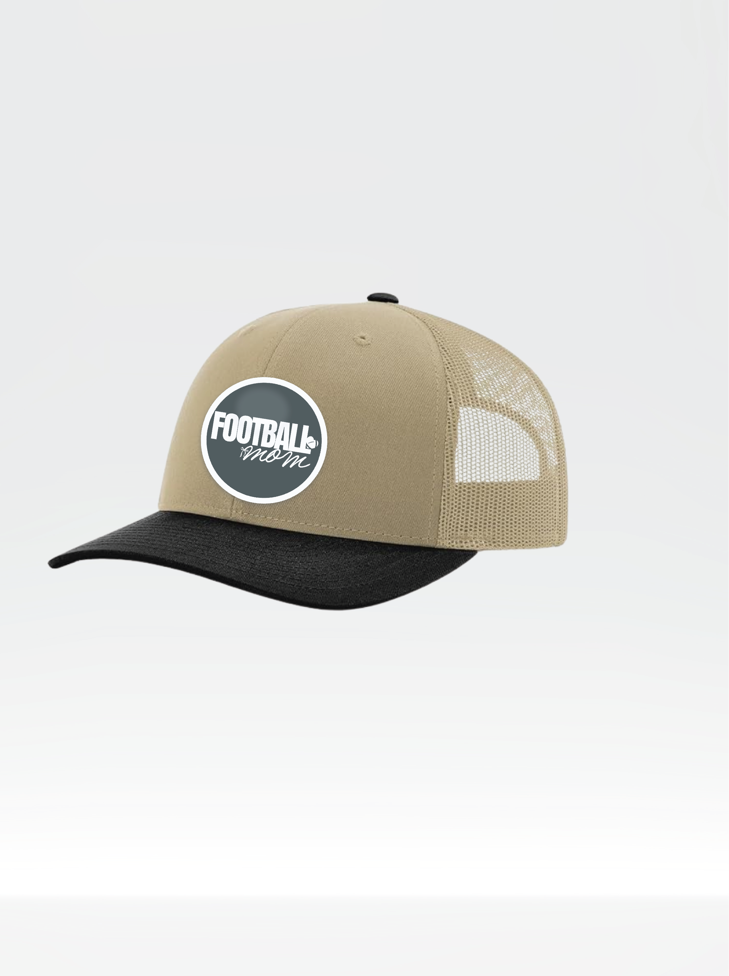 Salute to Service Football Mom Engraved Trucker Hat