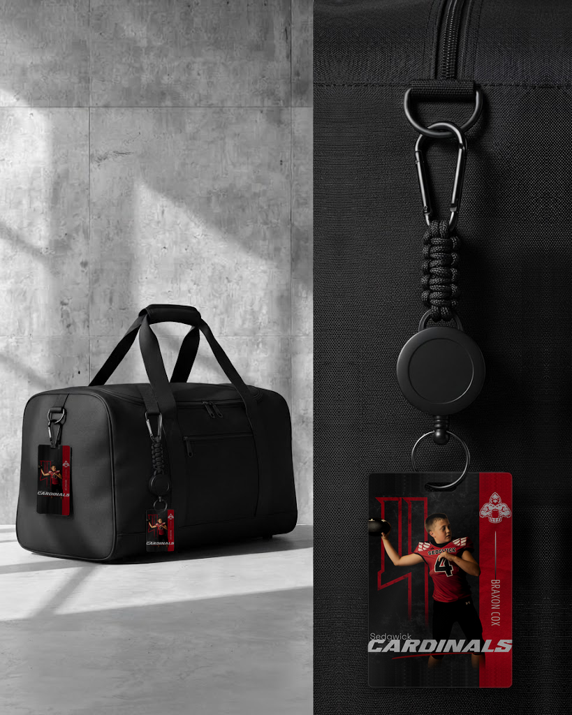 Sedgwick Cardinals Smart Bag Tag