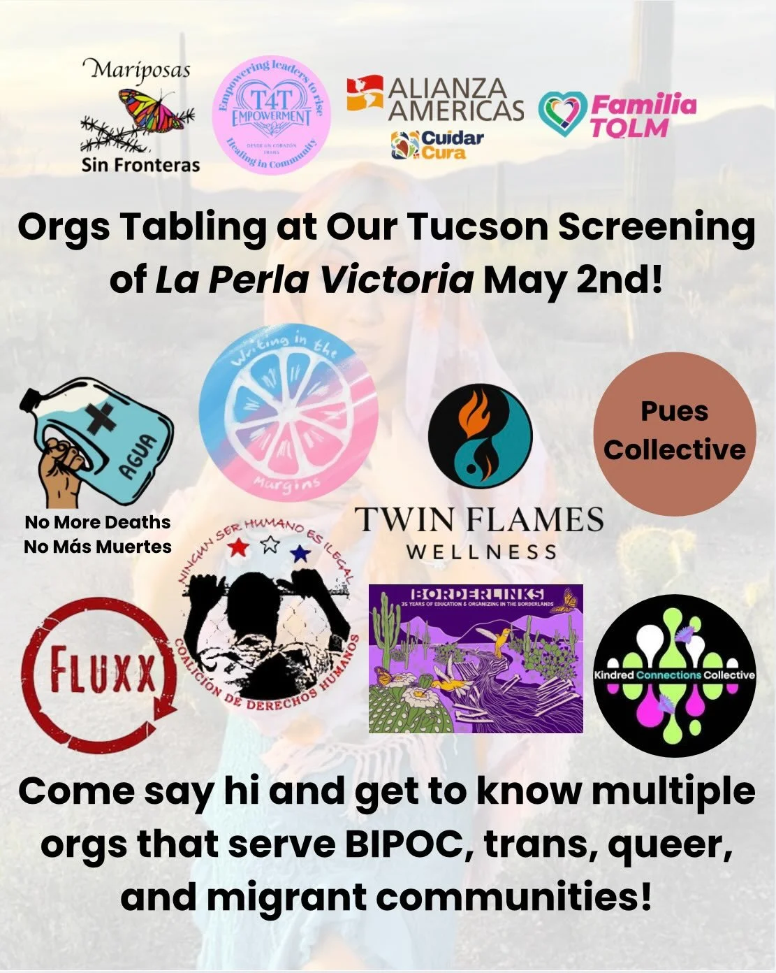 Come say hi to these awesome orgs that serve BIPOC, trans, queer, and migrant communities! Even if yall have already met, we encourage using this space to continue to deepen relationship building amongst one another 🥰

We only got us! What does powe