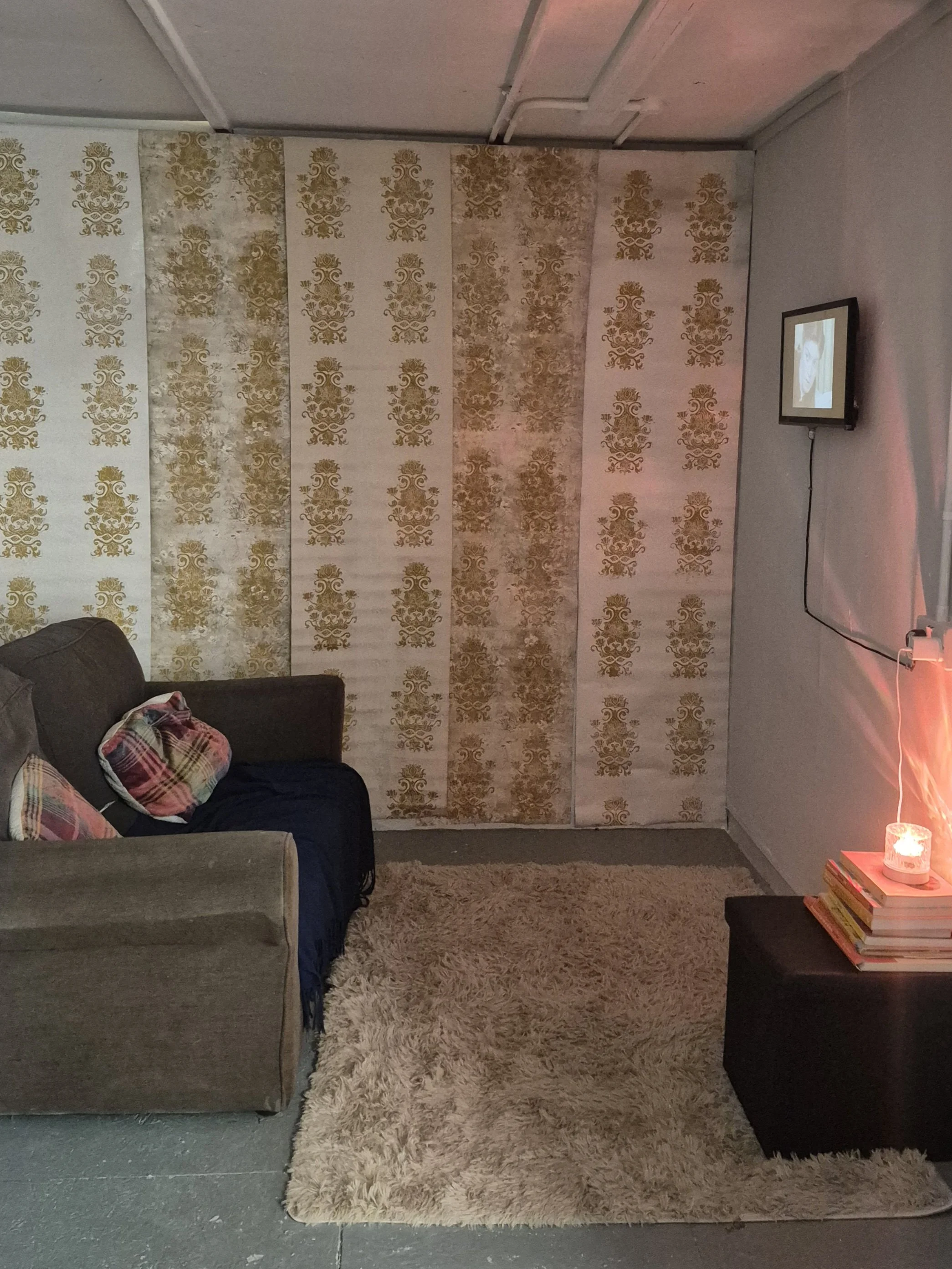Behind the Yellow Wallpaper, 2025, Interactive Video Installation