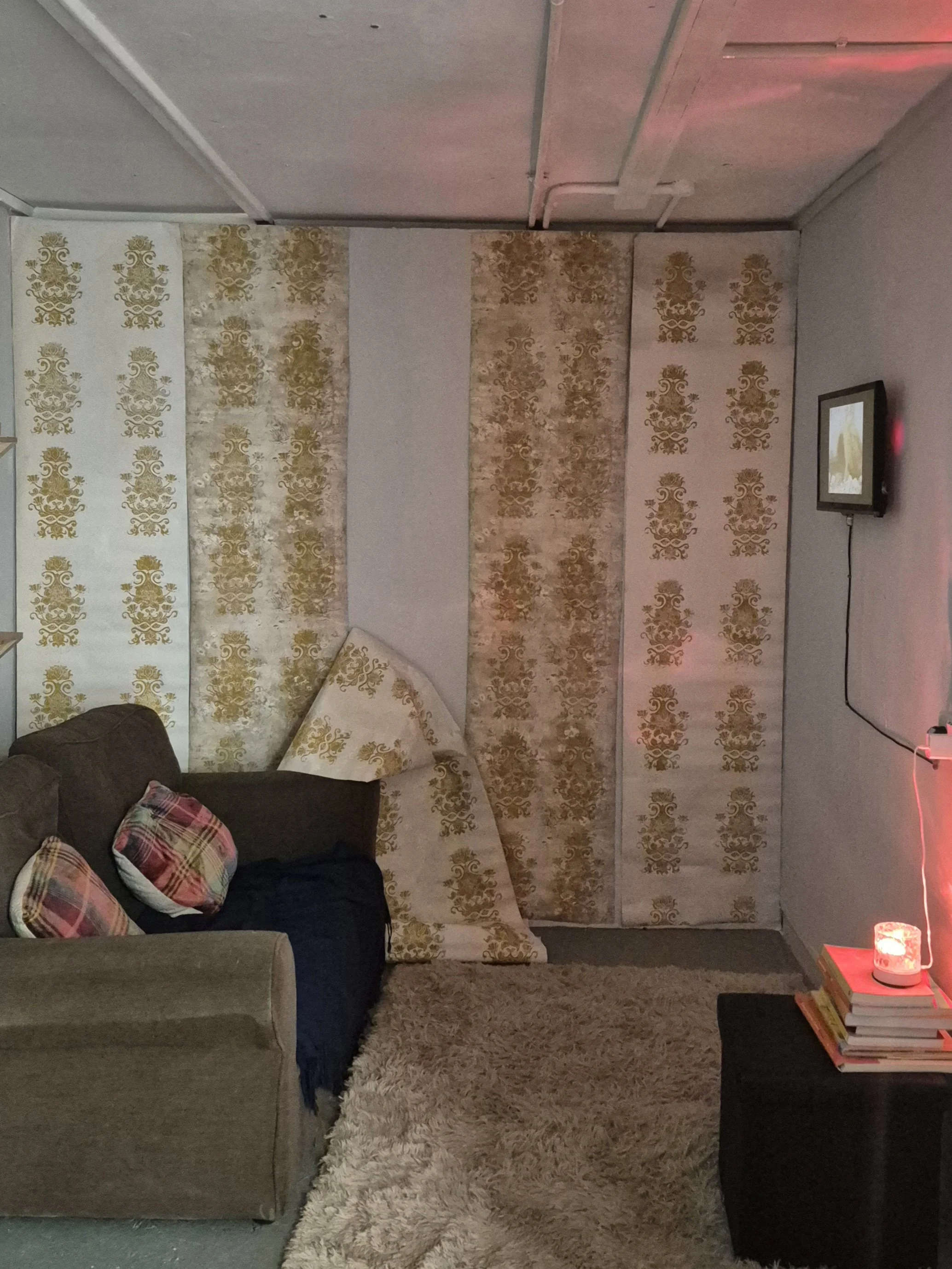 Behind the Yellow Wallpaper, 2025, Interactive Video Installation