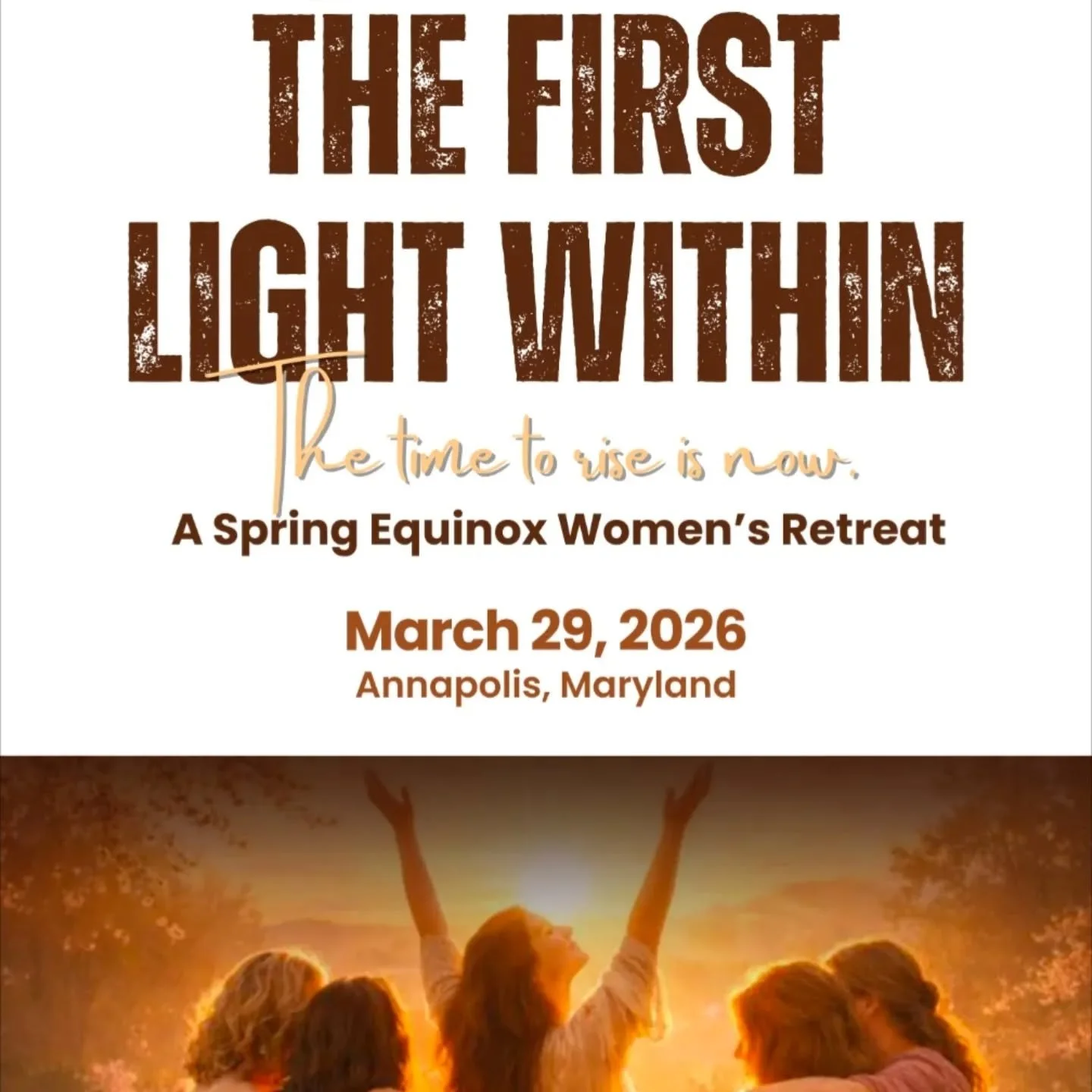 The First Light Within is a full-day immersive retreat for women who feel that quiet call to emerge &mdash; not through force, but through remembering.

Scan the QR code to reserve your spot Ladies! 

Some pictures from our last Retreat which was a b